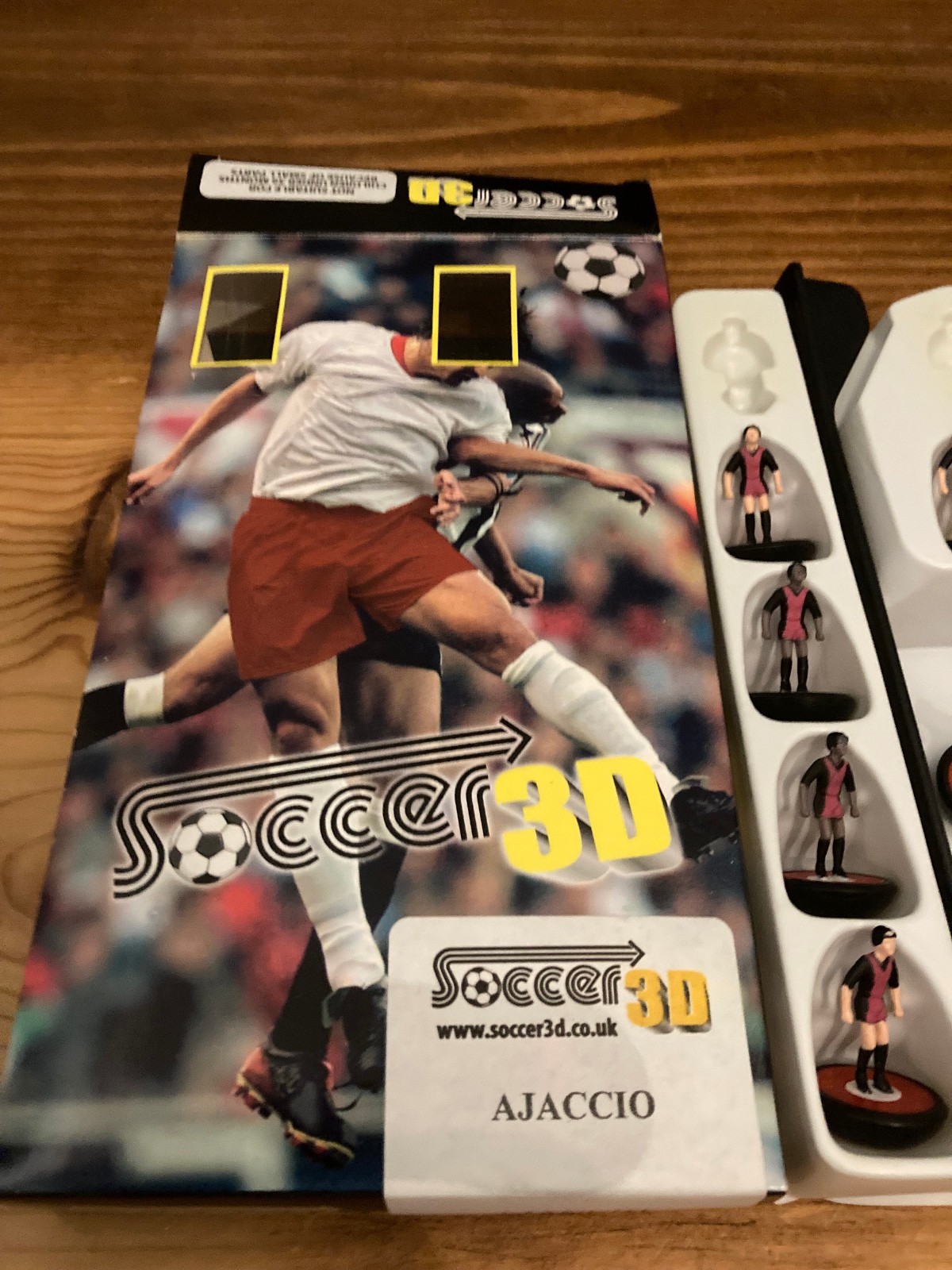 SUBBUTEO SOCCER 3D LIGHTWEIGHT TEAM - AJACCIO - FRANCE - EXCELLENT CONDITION for sale on Ebay
