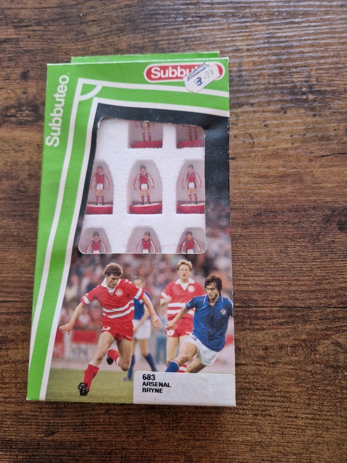 SUBBUTEO - VINTAGE BOXED TEAM - ARSENAL 683 for sale on Ebay