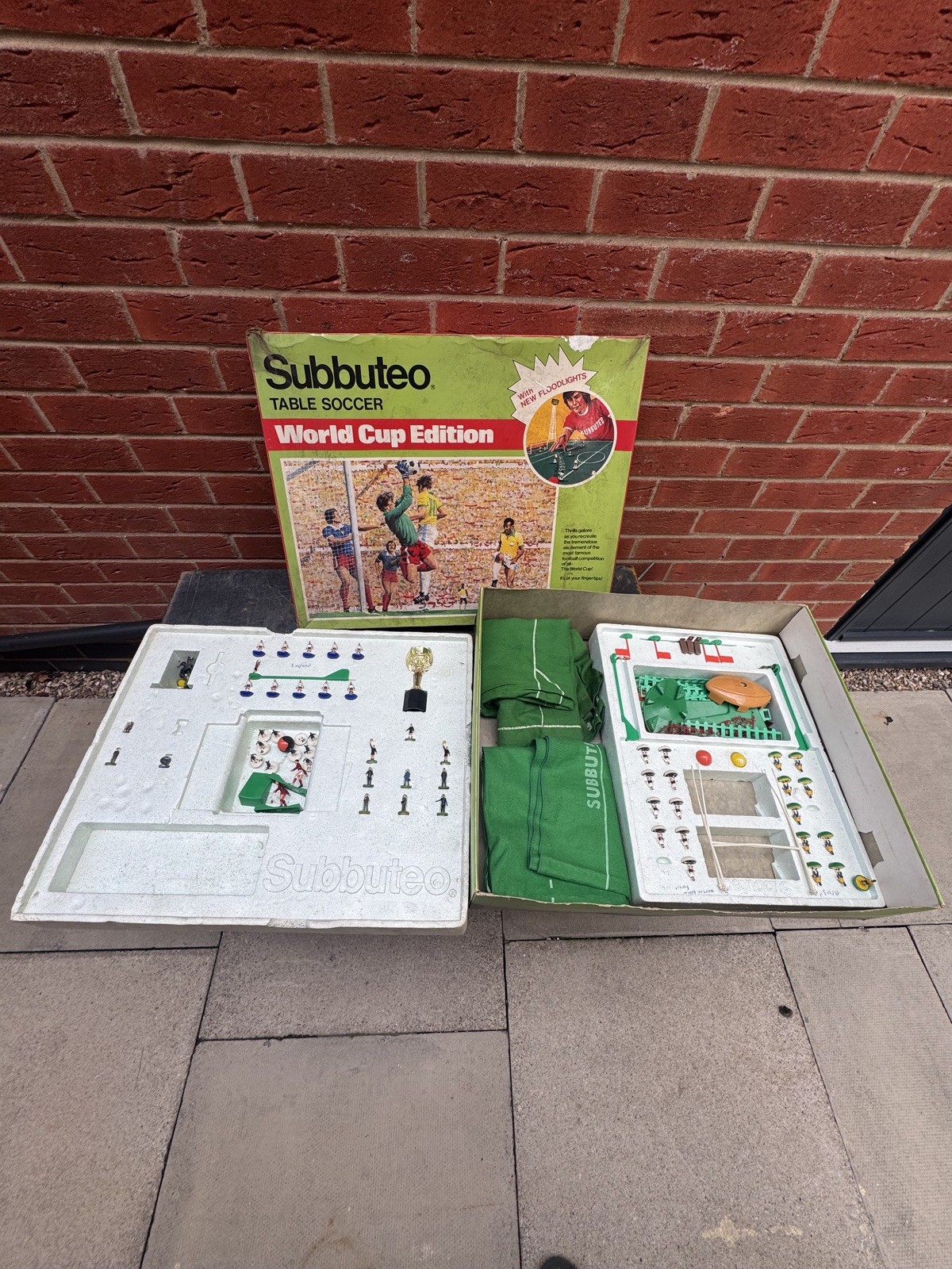 Subbuteo World Cup Edition 1978  with job lot  Accessories  for sale on Ebay