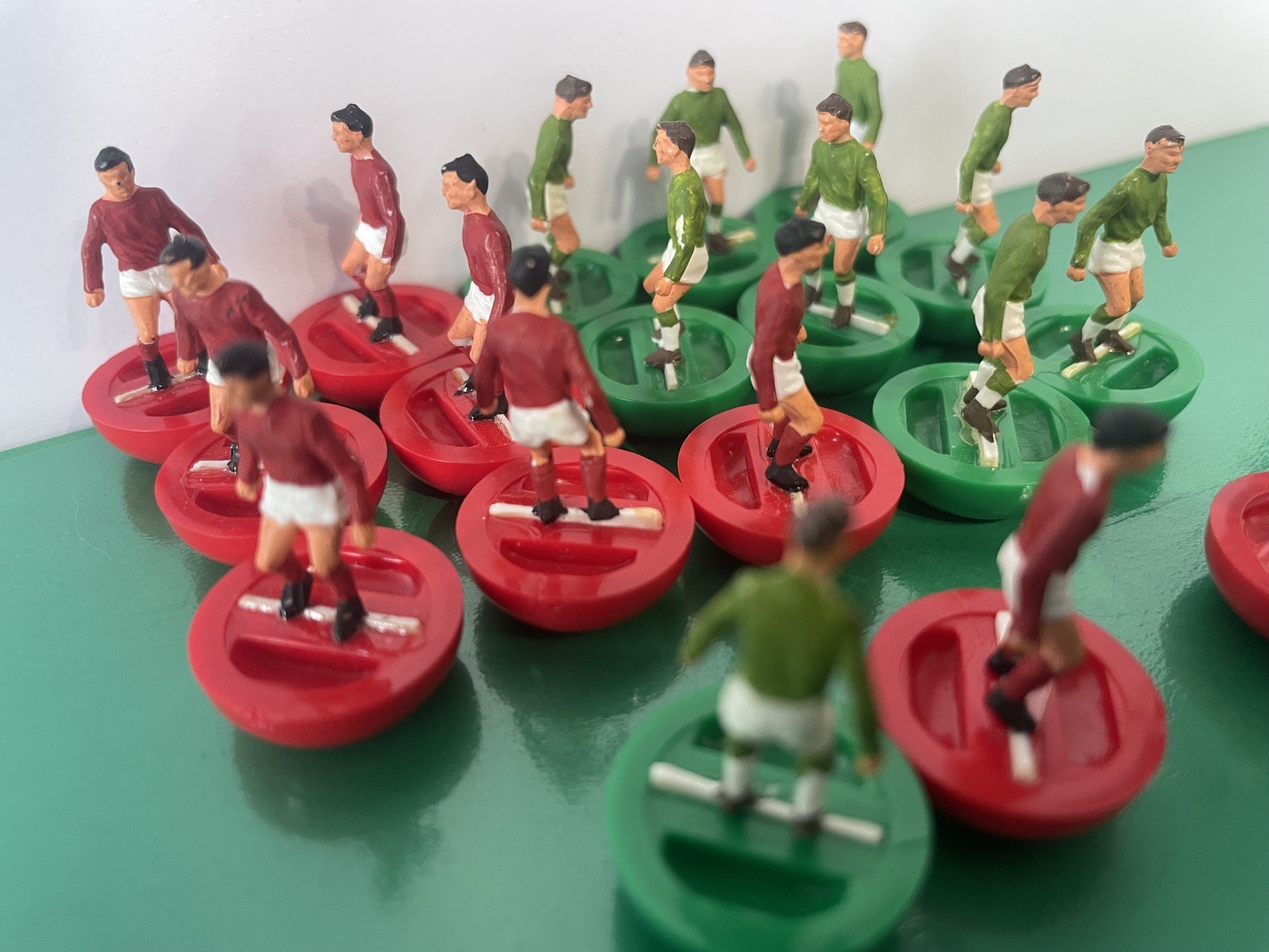 Subbuteo Rugby Spare Players X 19 Wales & Ireland for sale on Ebay