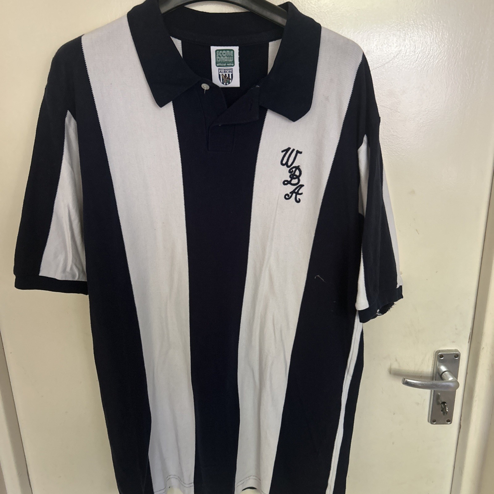 West Bromwich Albion Official Retro 1970’s Shirt for sale on Ebay