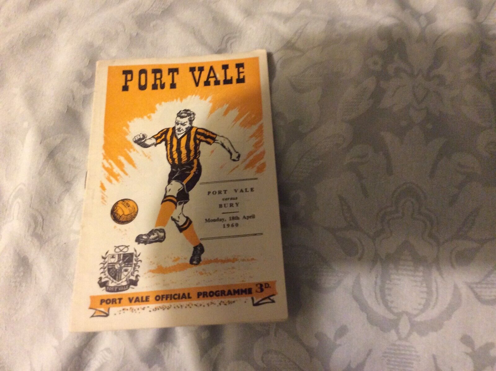 1959/60 DIV 4 PORT VALE V BURY 7 for sale on Ebay