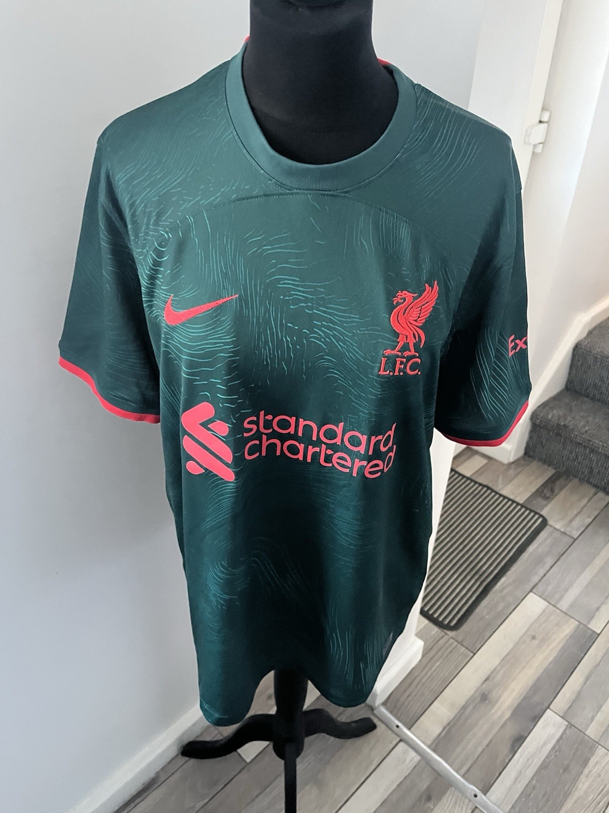 Nike Liverpool Away Shirt Size L for sale on Ebay
