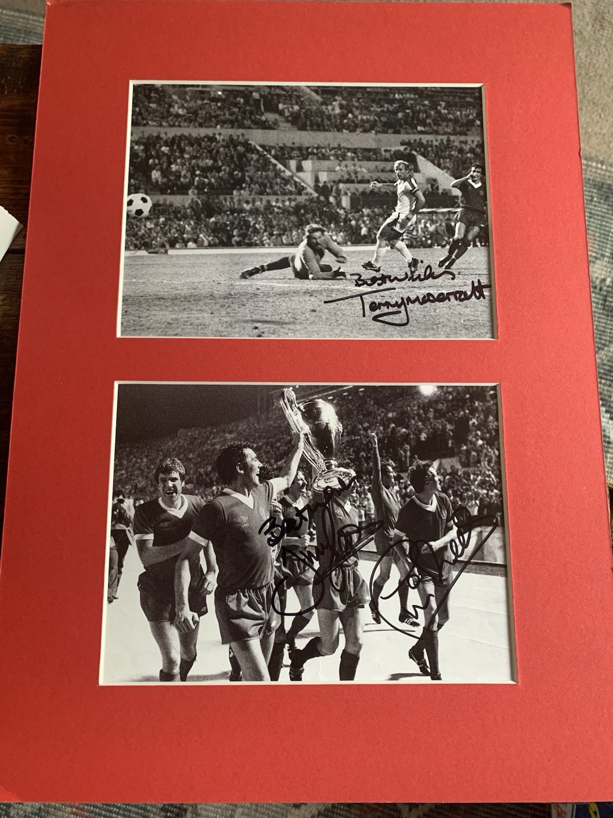 Liverpool Multi Signed Photo Display Liverpool Autographs football autographs  for sale on Ebay