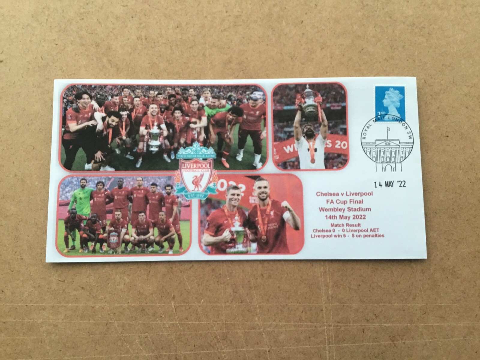 Liverpool FC FA Cup Winners First Day Cover 2022 for sale on Ebay