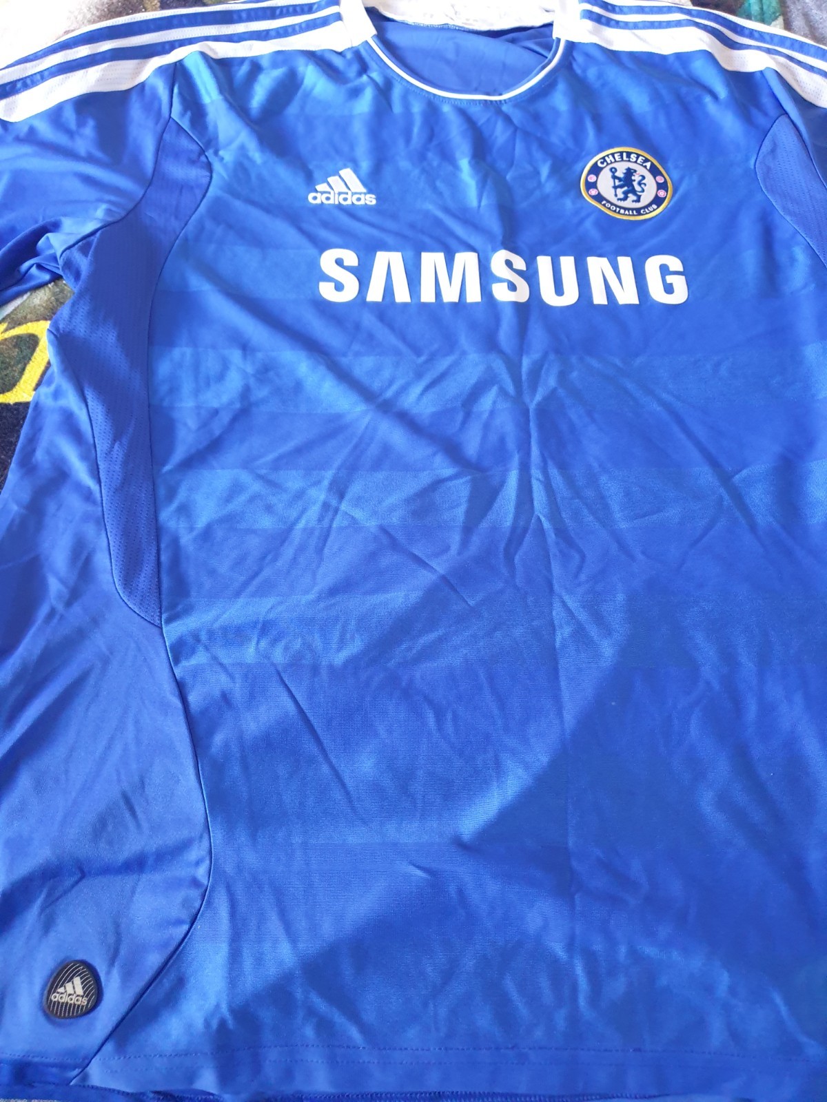 Chelsea home shirt for sale on Ebay