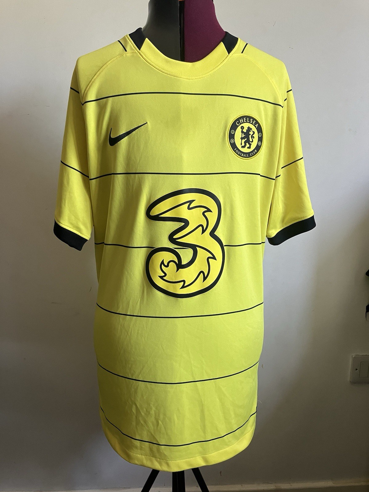Chelsea Football Club Nike Player Issue 2020/2021 Away Shirt Mens Size Large for sale on Ebay
