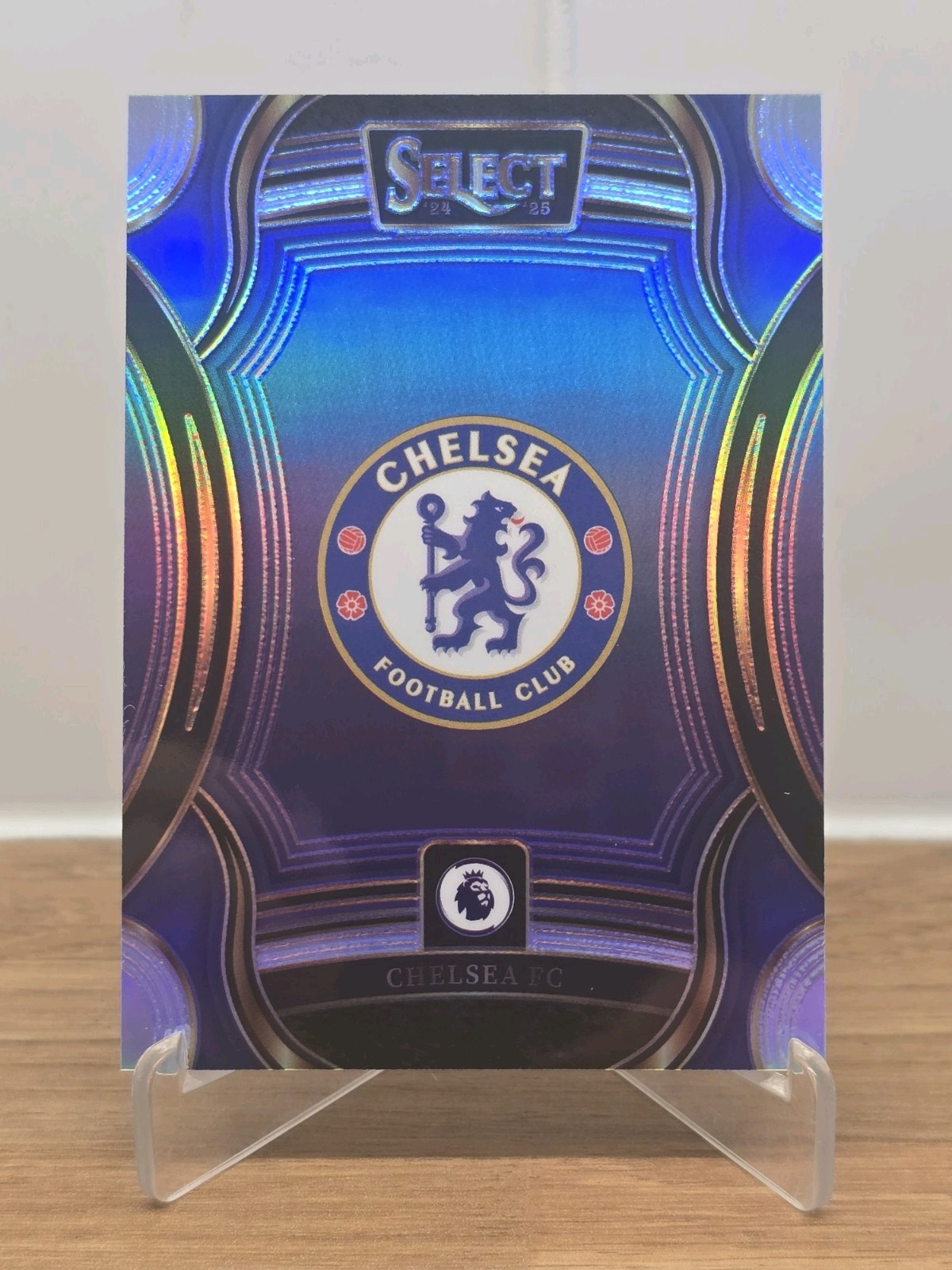 2024-25 Select Premier League EPL - CHELSEA Team Badge Silver Prizm Case Hit SSP for sale on Ebay