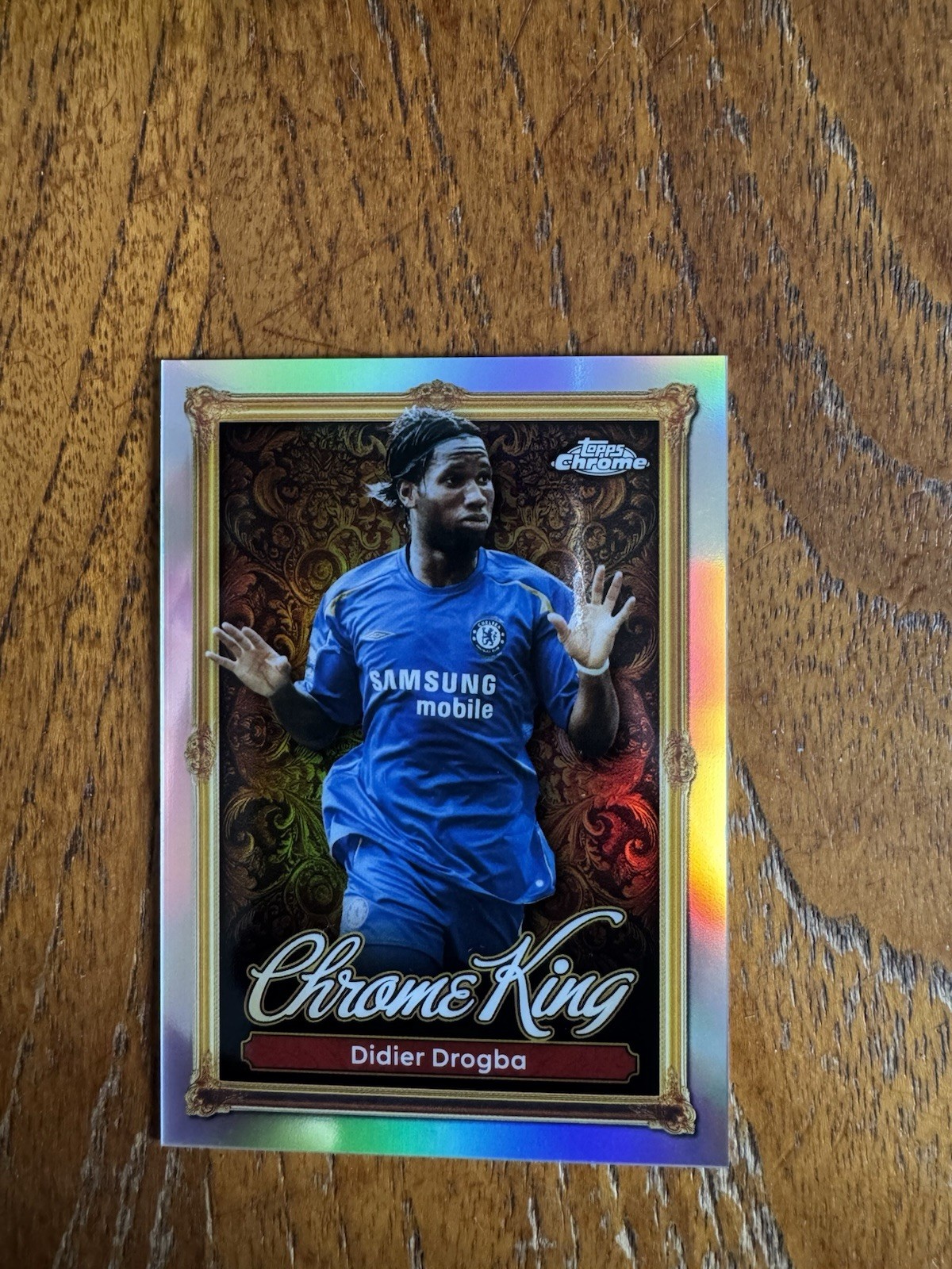 Didier Drogba Chelsea Chrome King Topps Premier League 2026 for sale on Ebay
