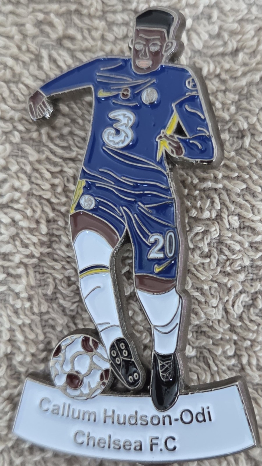 Chelsea FC Badge -  CHELSEA PLAYER BADGE - CALLUM HUDSON-ODI for sale on Ebay