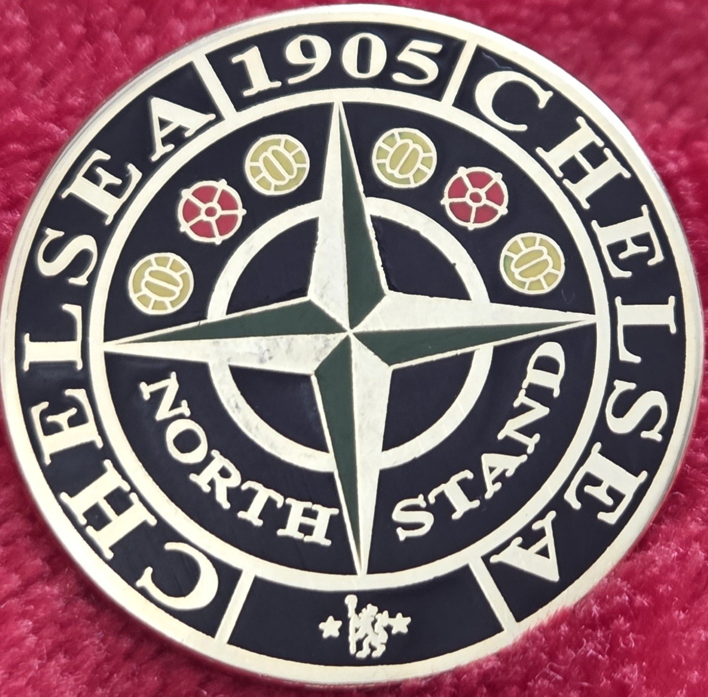 Chelsea FC Badge - CHELSEA NORTH STAND - CHELSEA 1905 BADGE  for sale on Ebay