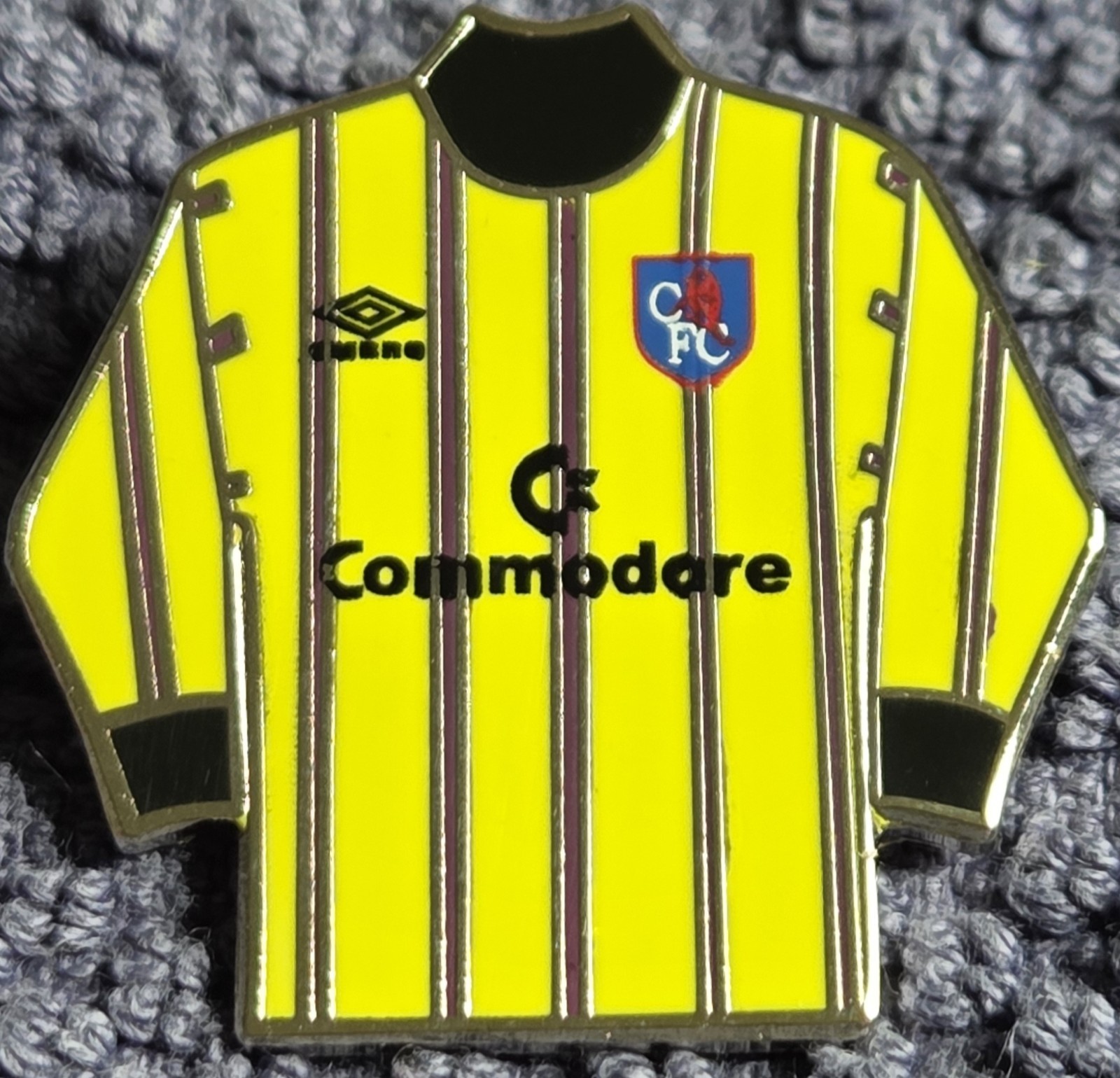 Chelsea FC Badge -  CHELSEA GOALKEEPER KIT BADGE - 1989 - 1991 GOALKEEPER KIT for sale on Ebay