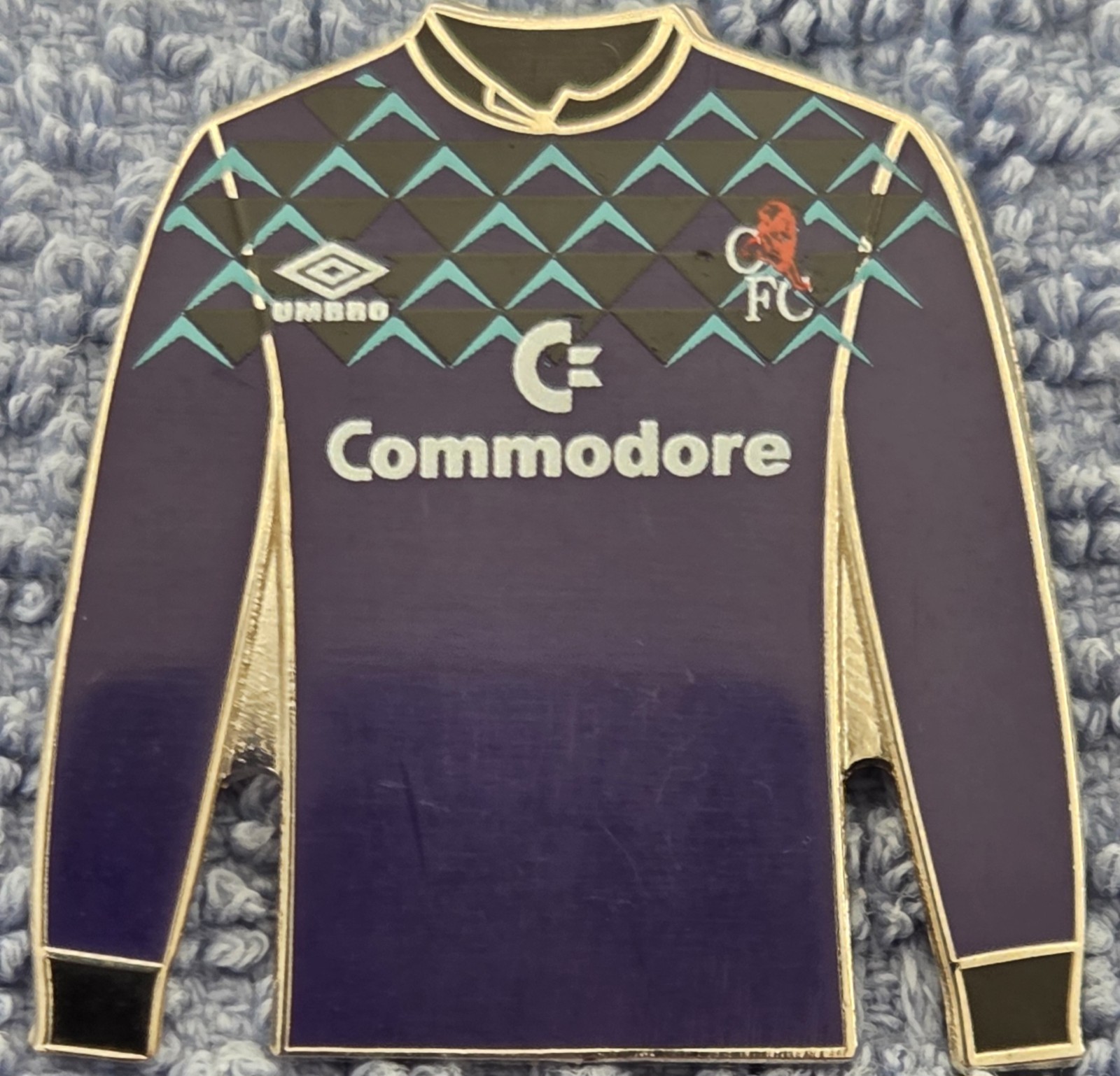 Chelsea FC Badge -  CHELSEA GOALKEEPER KIT BADGE - 1992 - 1993 GOALKEEPER KIT for sale on Ebay