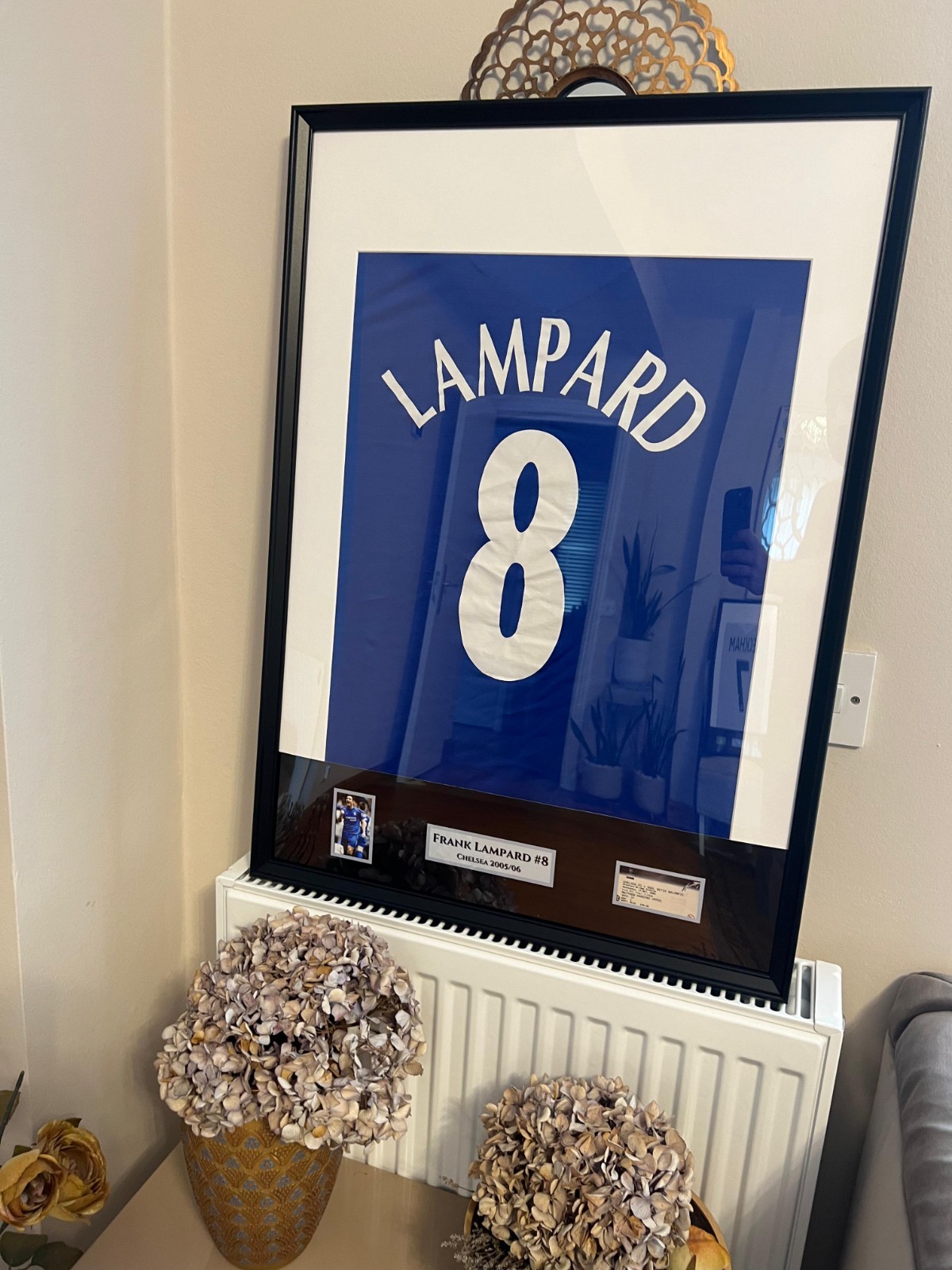 Frank Lampard Chelsea Framed Shirt for sale on Ebay
