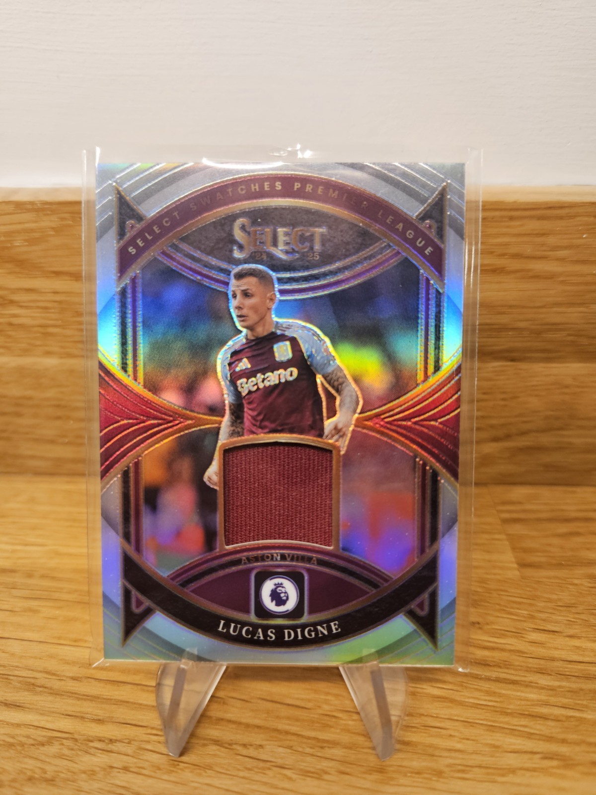 Panini Select Premier League 2024-25 Lucas Digne Patch Swatches Aston Villa for sale on Ebay