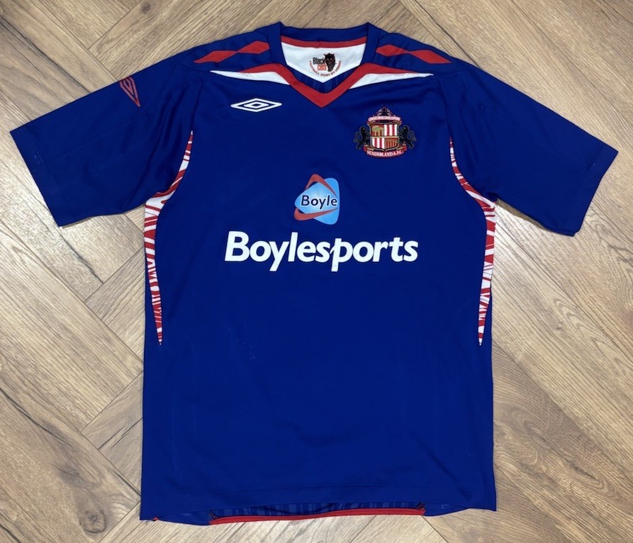Sunderland Umbro 2007/2008 Third Shirt - Size Adult Large 21.5inch P2P for sale on Ebay