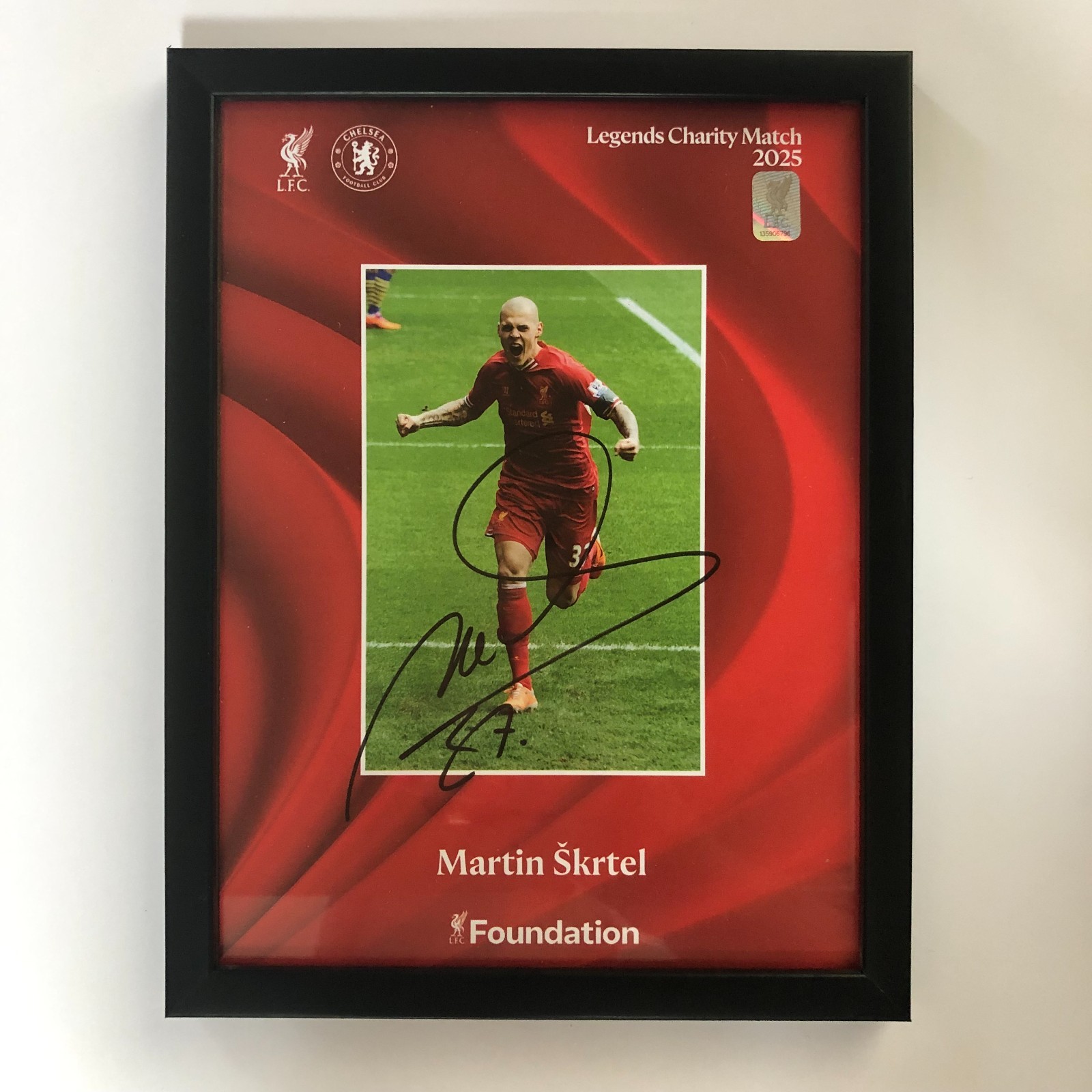Martin Škrtel Legends Signed Card for sale on Ebay