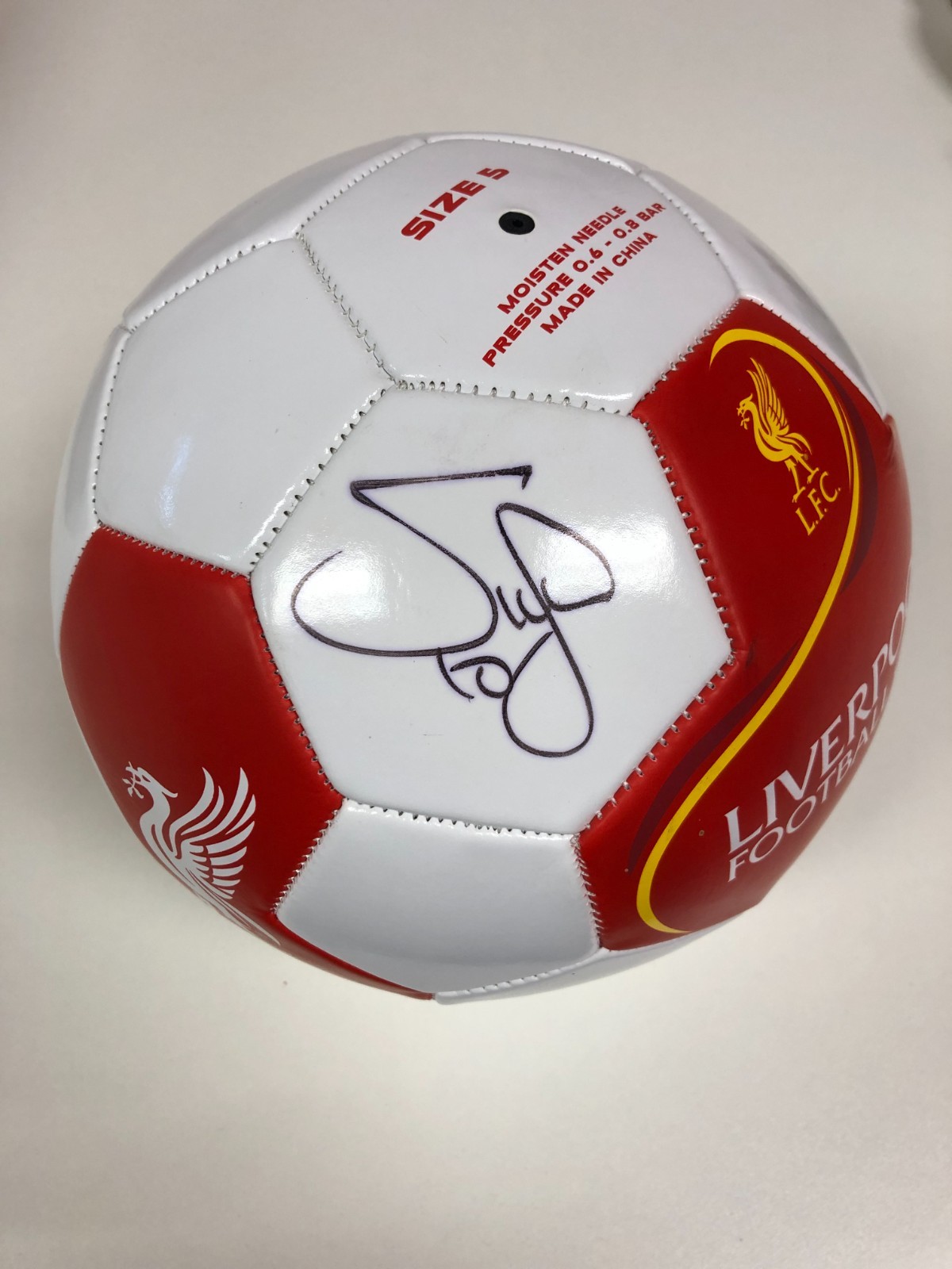 Sadio Mané Signed Football for sale on Ebay