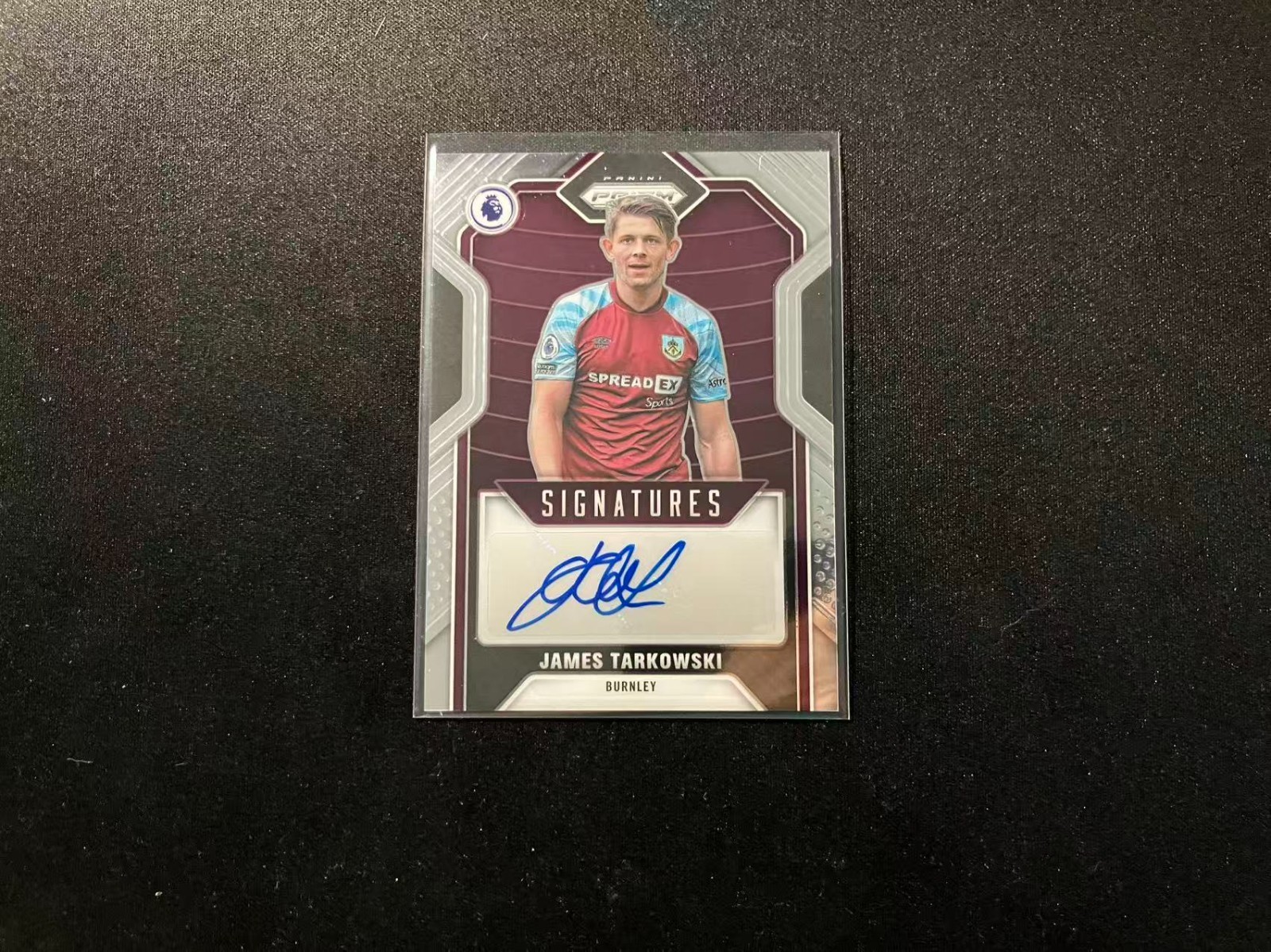 2021-22 Panini Prizm Premier League Signatures #9 James Tarkowski - Burnley for sale on Ebay