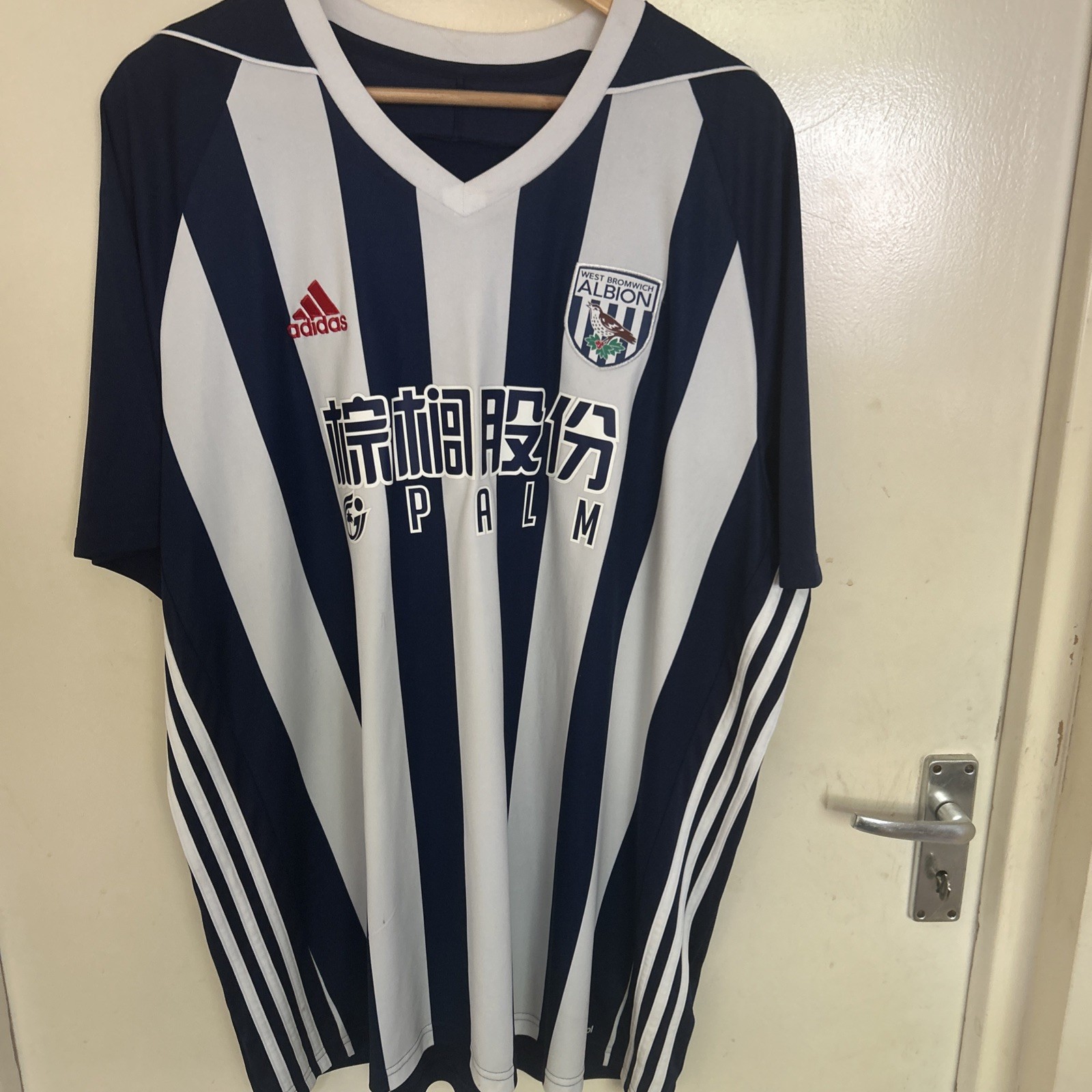 West Bromwich Albion FC Adidas Replica Football Shirt for sale on Ebay