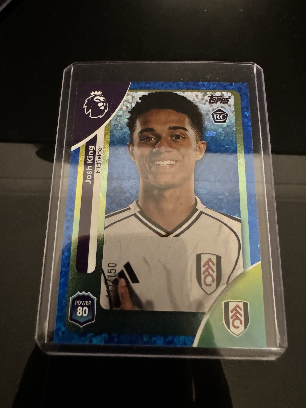 Josh King Fulham Rookie Numbered To 150 Topps 2026 Prem for sale on Ebay