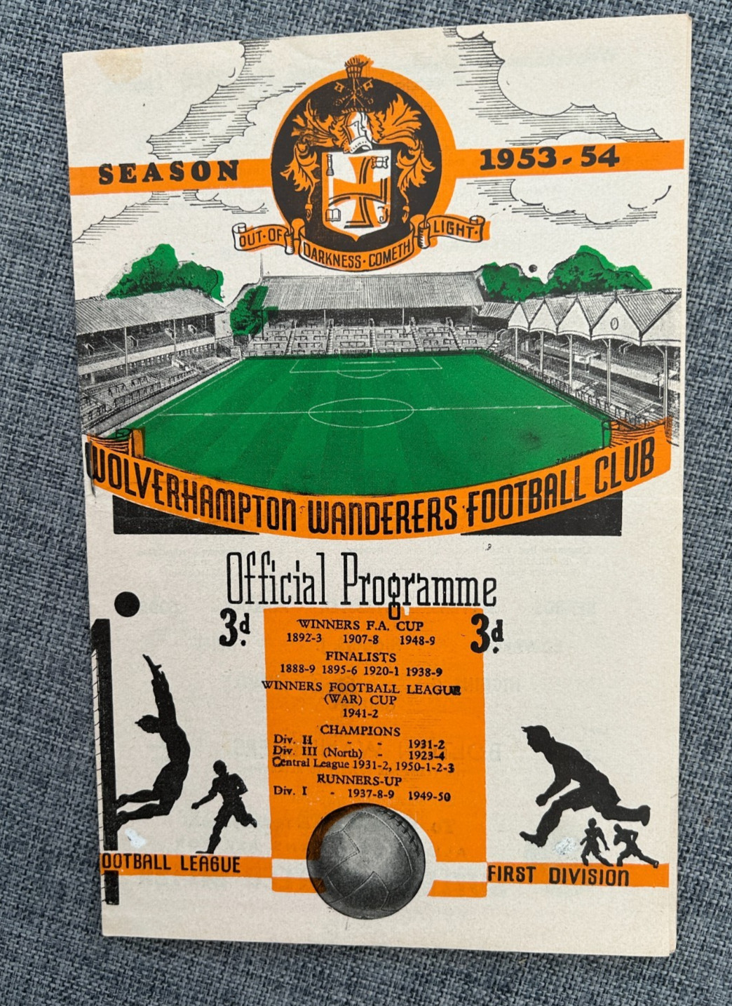 WOLVERHAMPTON WANDERERS RESERVES V BOLTON WANDERERS RESERVES 1953 WOLVES for sale on Ebay
