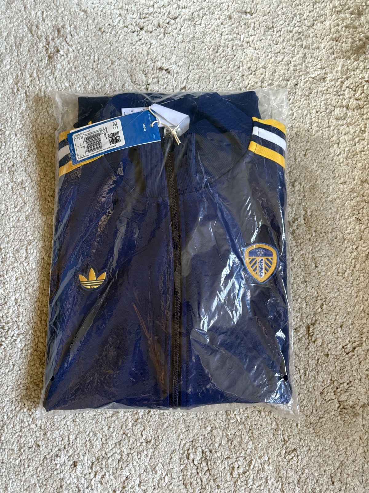 Leeds United Adidas Originals Icon Track Top - Size L - Unopened for sale on Ebay