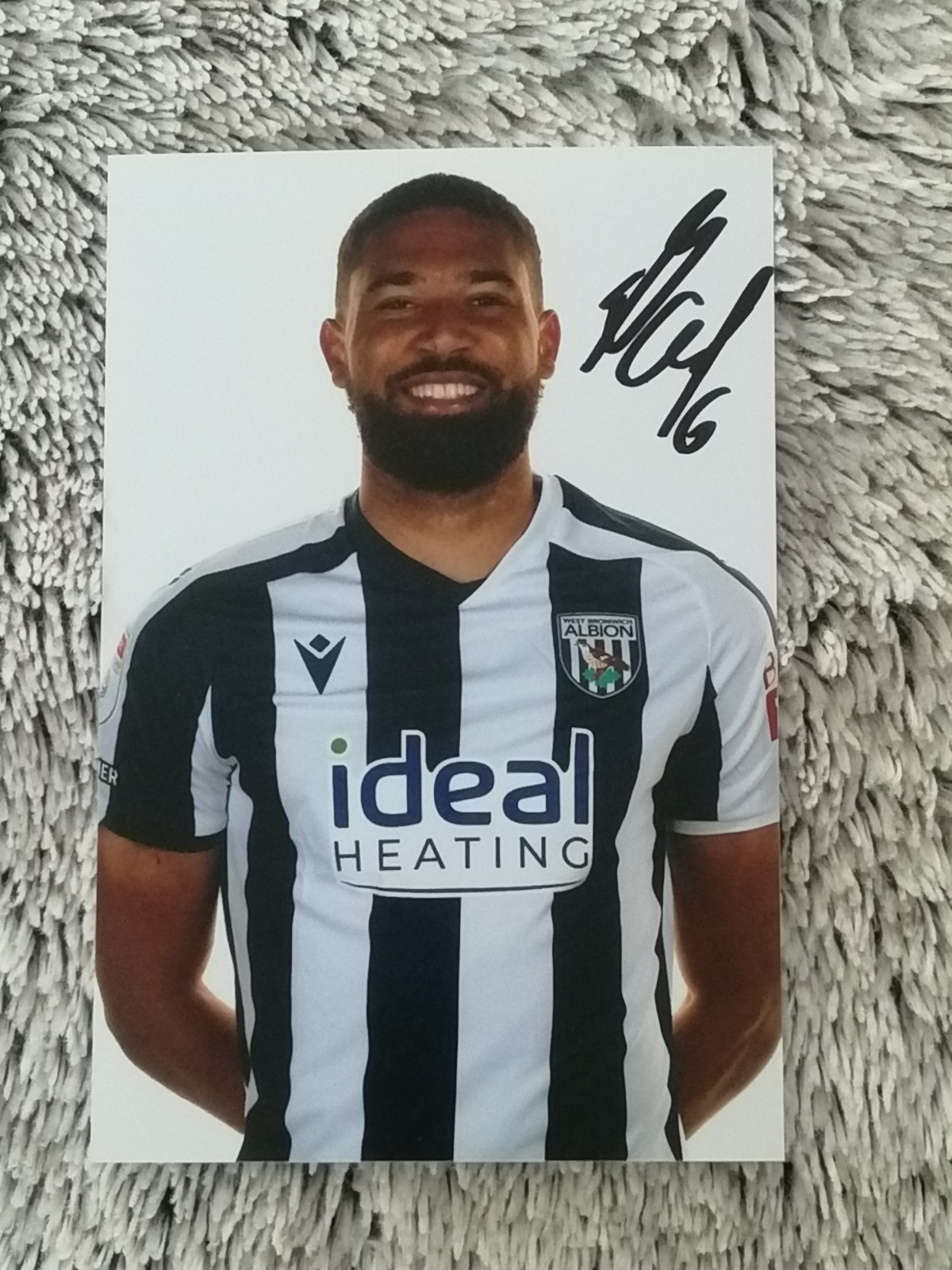 WBA. WEST BROM. WEST BROMWICH ALBION. HAND SIGNED PHOTO 6X4. GEORGE CAMPBELL.  for sale on Ebay