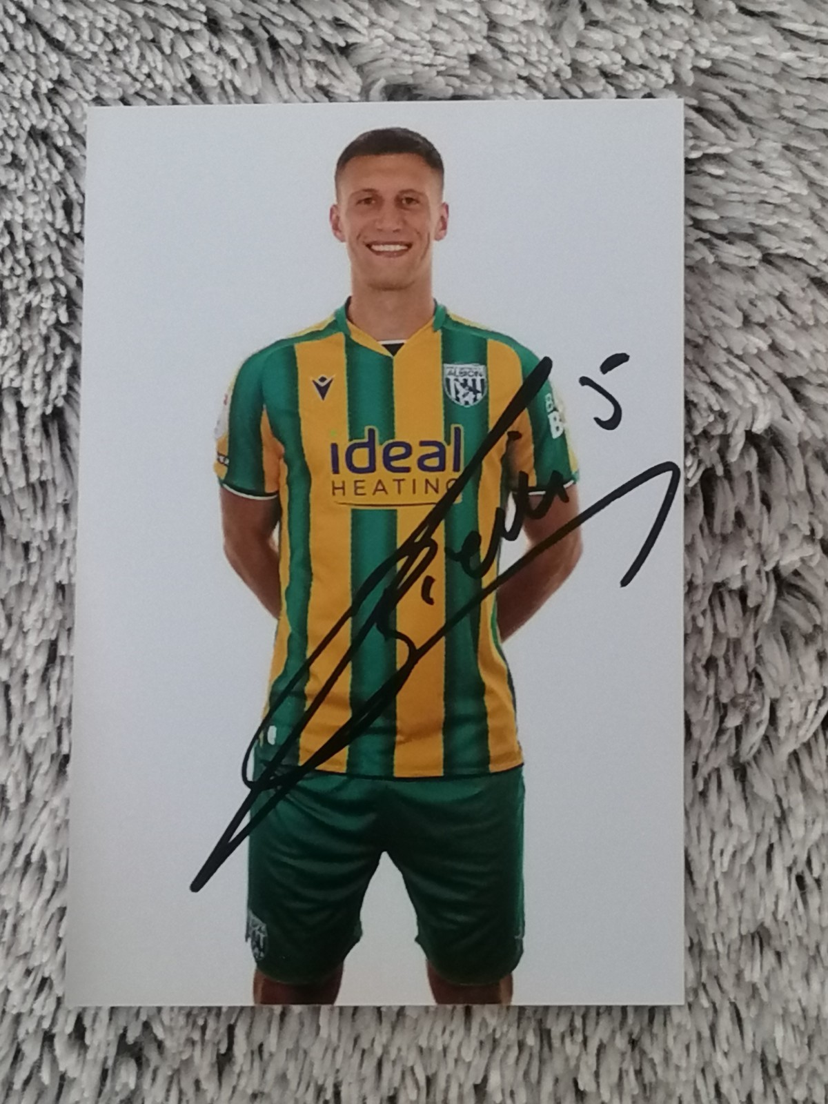 WBA. WEST BROM. WEST BROMWICH ALBION. HAND SIGNED PHOTO 6X4. KRYSTIAN BIELIK.  for sale on Ebay