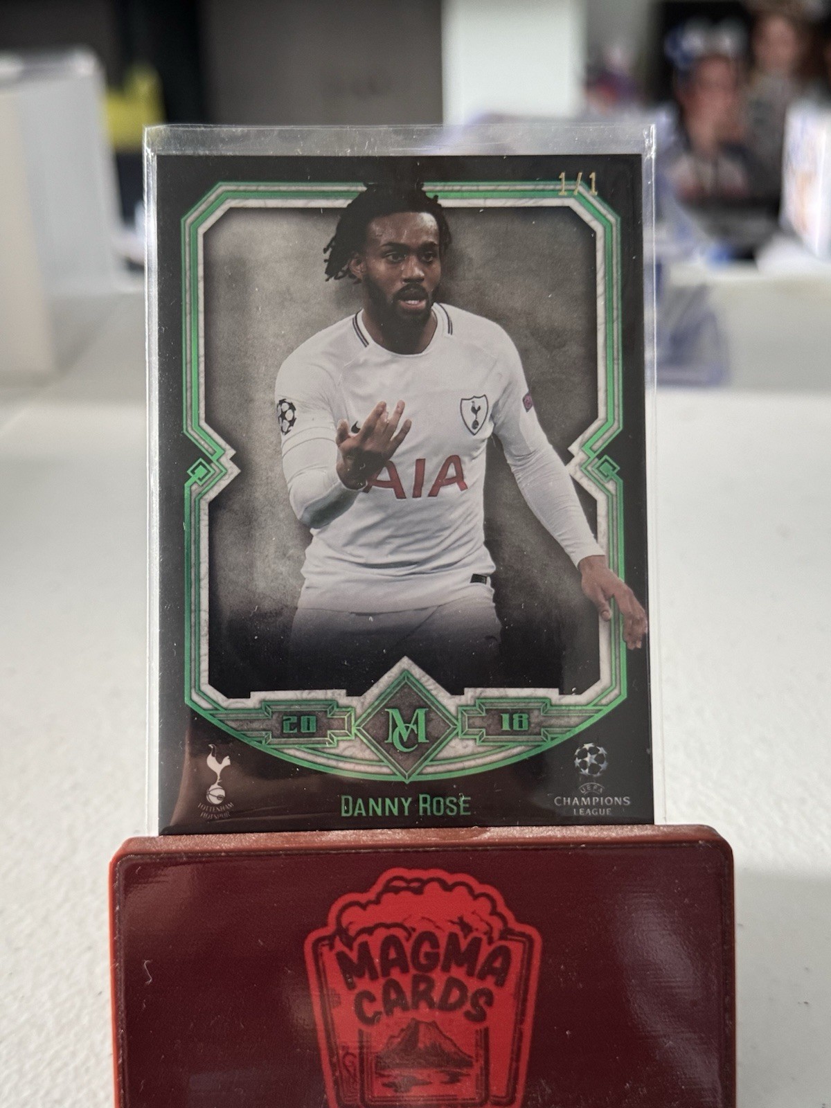 2017-18 Topps Museum Collection UCL 1/1 Danny Rose Tottenham #12 - ONE OF ONE for sale on Ebay