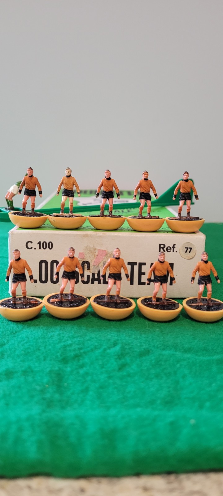 Vintage Subbuteo HW Wolves Ref 77 mint condition Ref sticker on box for sale on Ebay