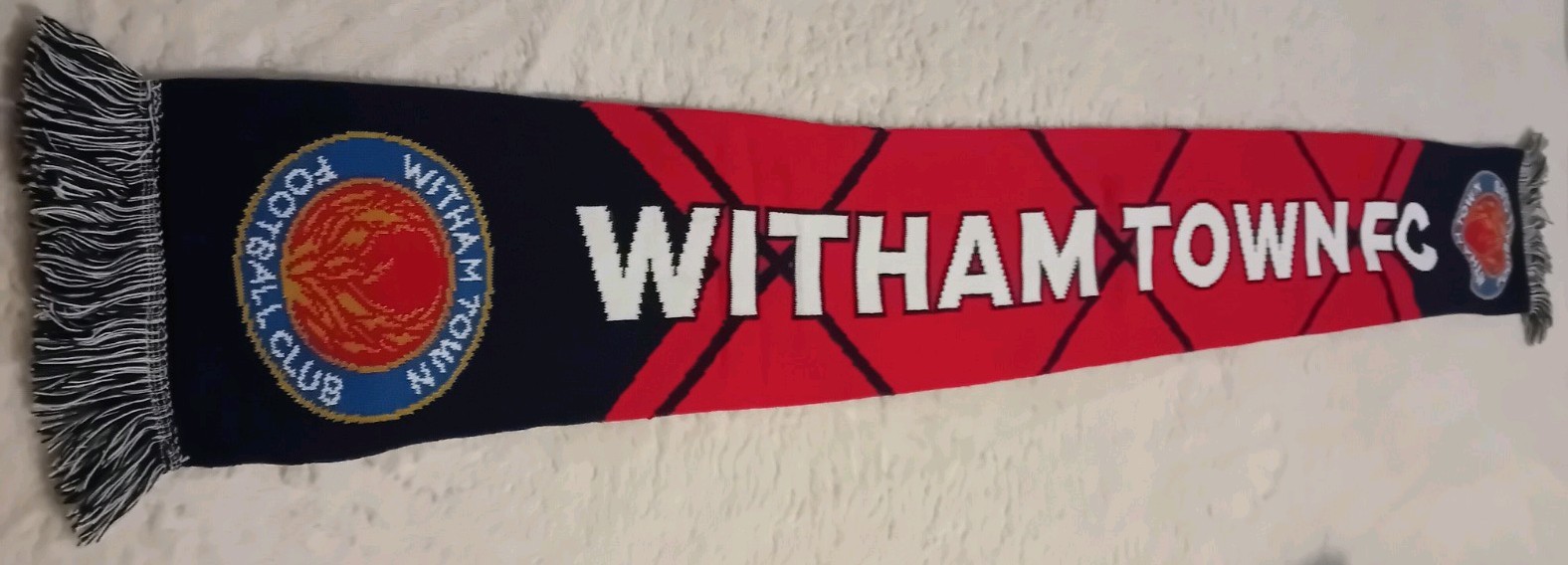 Witham Town Non League Scarf for sale on Ebay