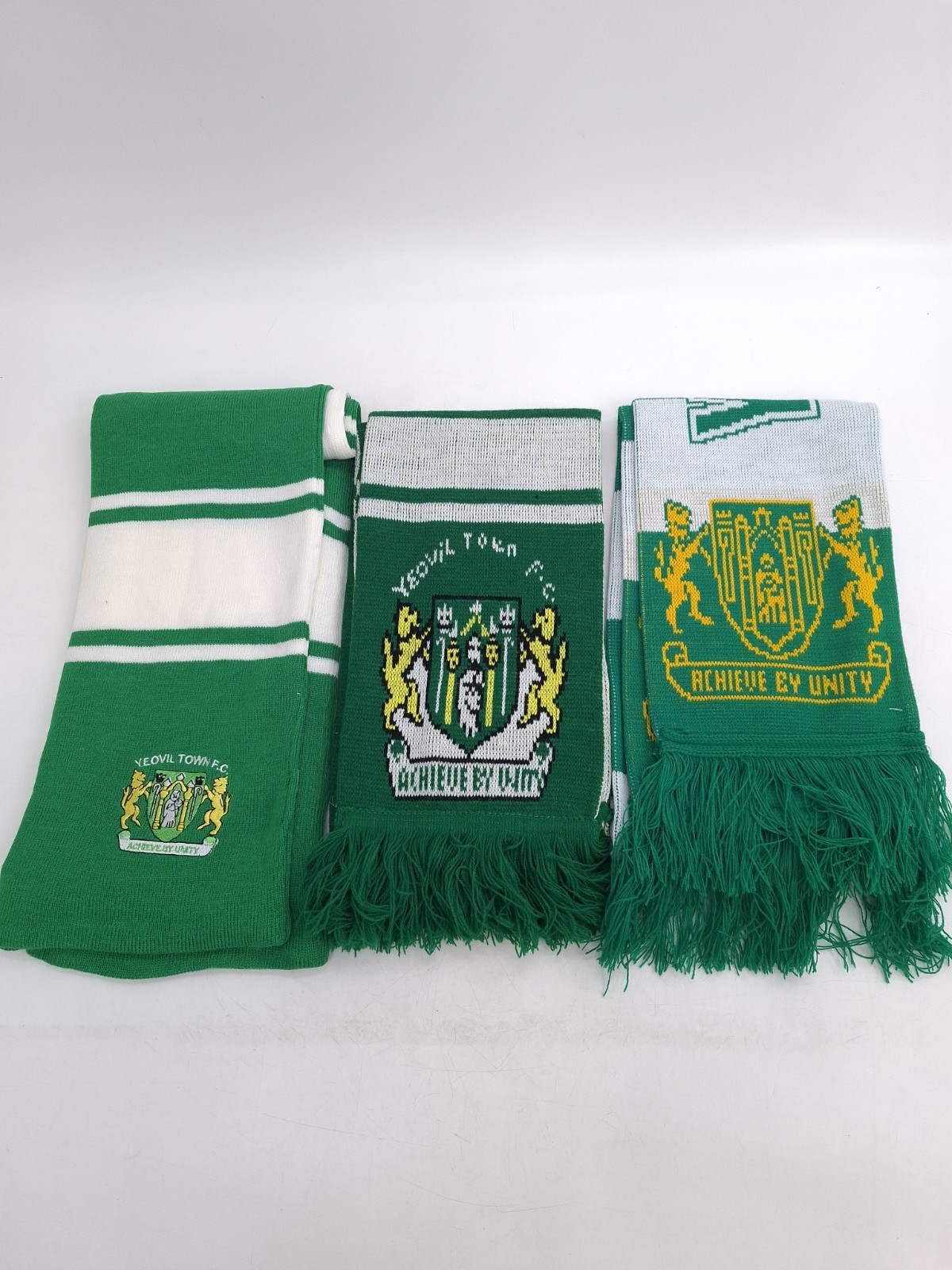 Bundle of 3 Yeovil Town Football Scarves for sale on Ebay