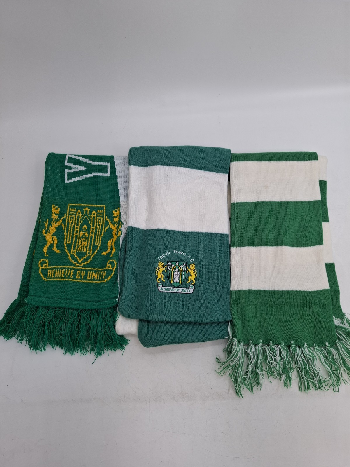 Bundle of 3 Yeovil Town Football Scarves for sale on Ebay