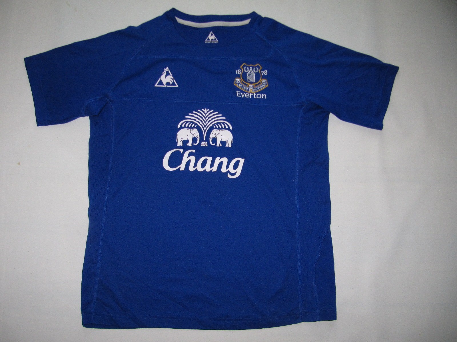 Everton FC Mens Football Shirt Le Coq Sportif Size L Jersey Shirt for sale on Ebay