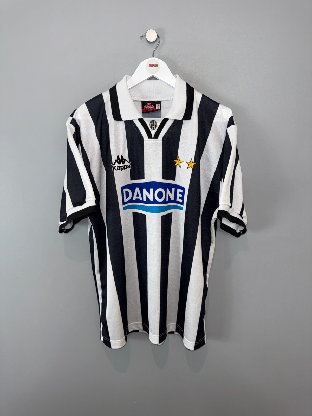 JUVENTUS 1994/95 HOME SHIRT (size L)  KAPPA ORIGINAL VINTAGE FOOTBALL SHIRT for sale on Ebay
