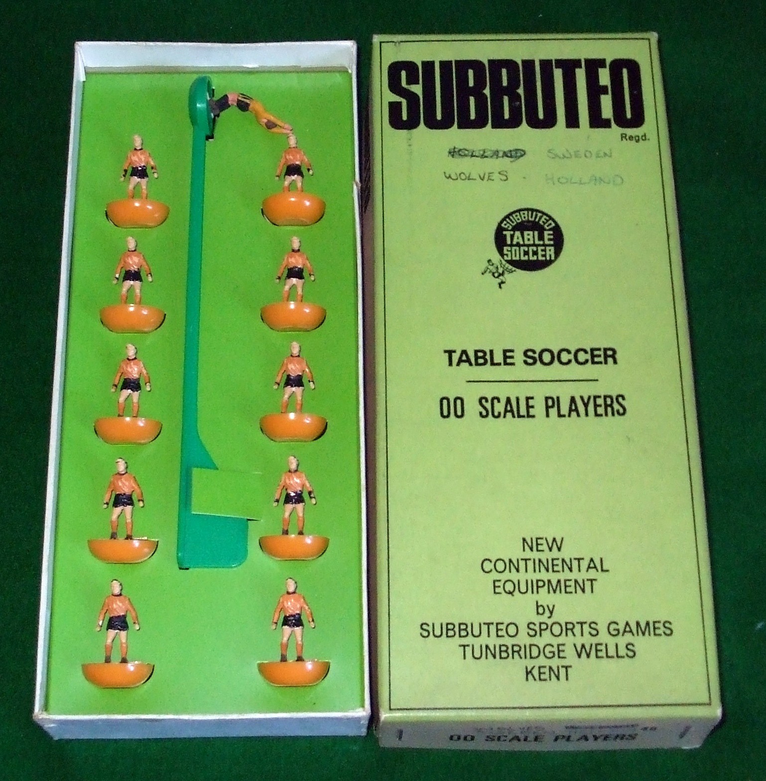 Subbuteo Heavyweight Wolves Ref 49 for sale on Ebay