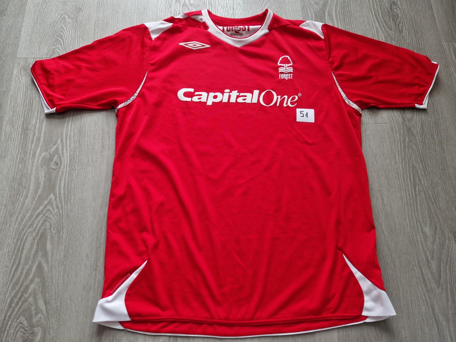 Mens Umbro Nottingham Forest Home football shirt 2006 - 2007 Size XL for sale on Ebay