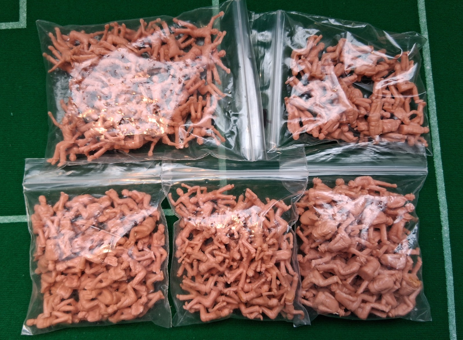 Subbuteo 244 Unpainted Supporters Vintage Stock. Job Lot. for sale on Ebay