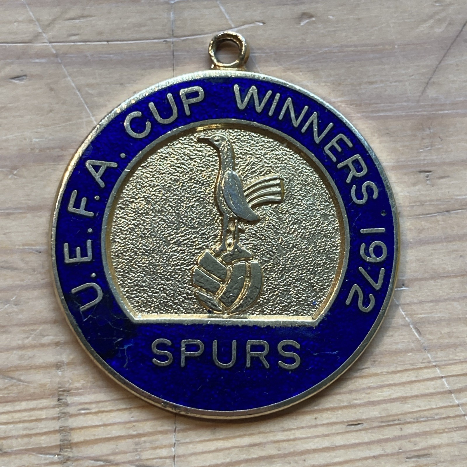 1972 Tottenham Hotspur UEFA Cup Enamel Medal  for sale on Ebay