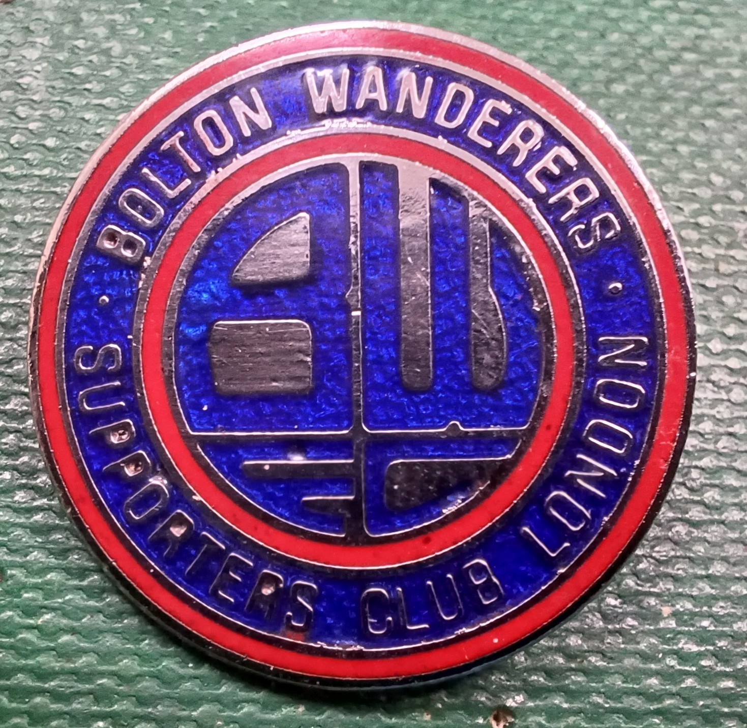 RARE England Bolton Wanderers FC Football Club Enamel Pin Badge REEVES for sale on Ebay
