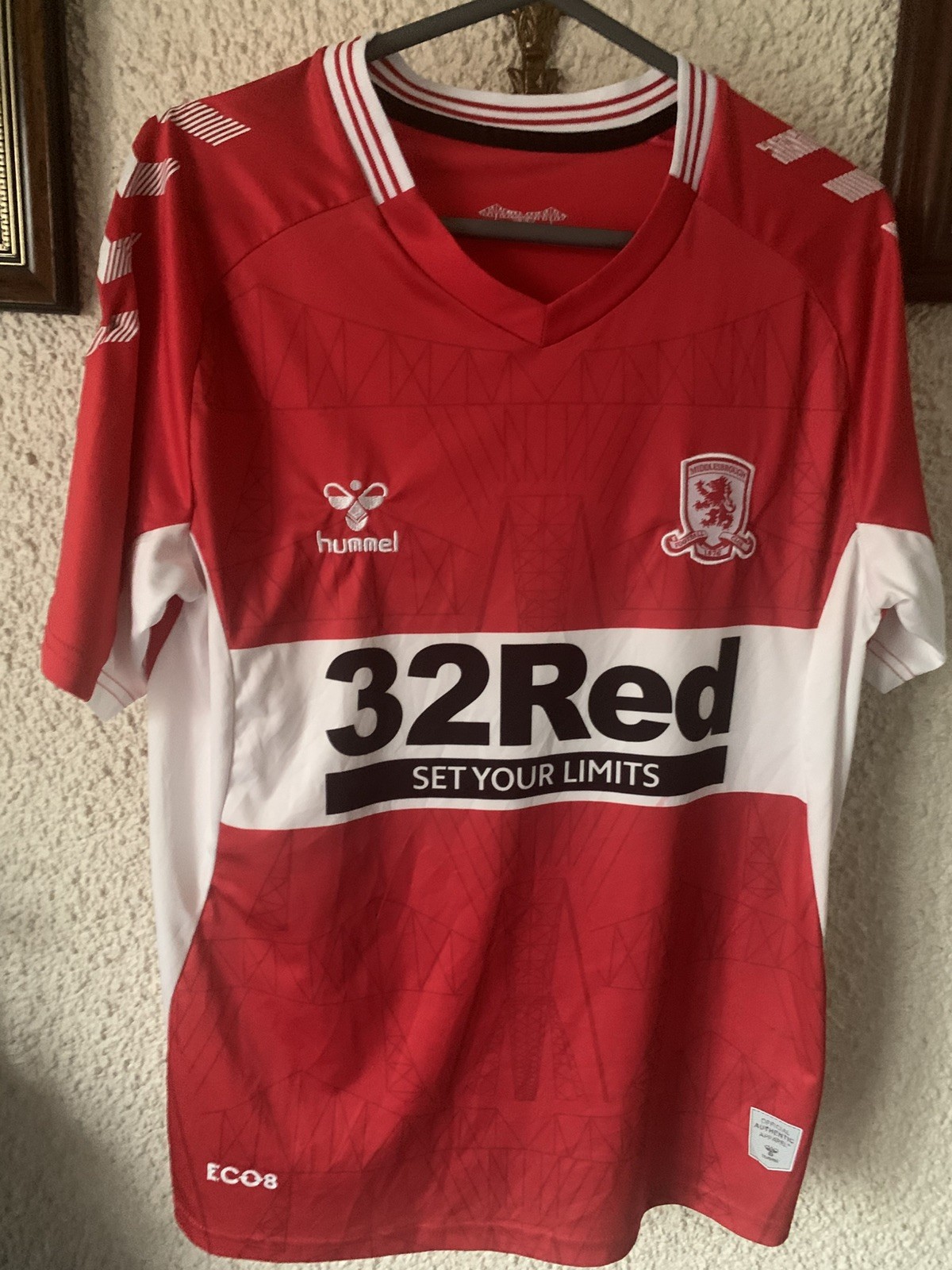 middlesbrough football shirt small for sale on Ebay
