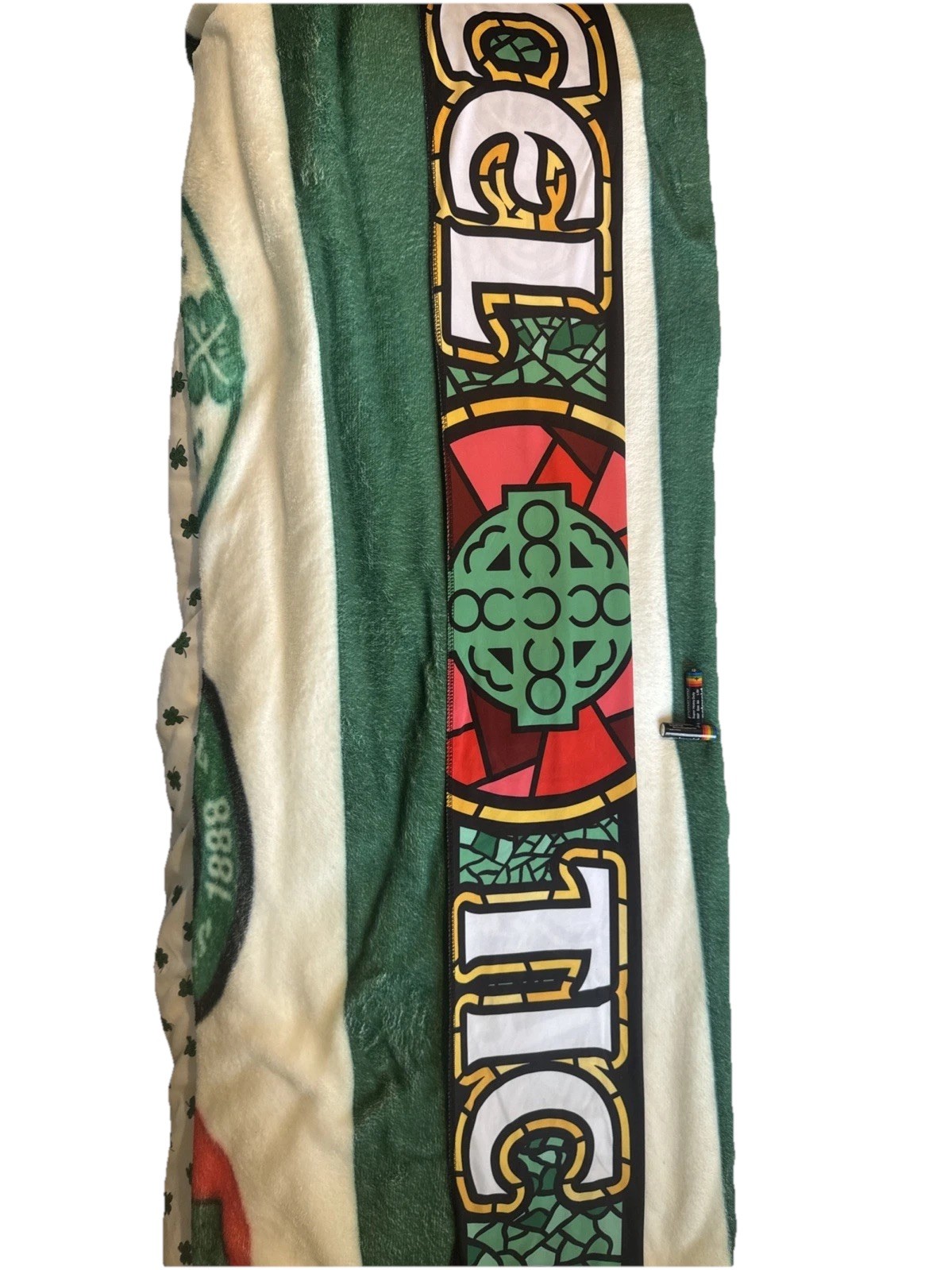 Green Brigade Ultras Celtic Stane Glass Scarf for sale on Ebay