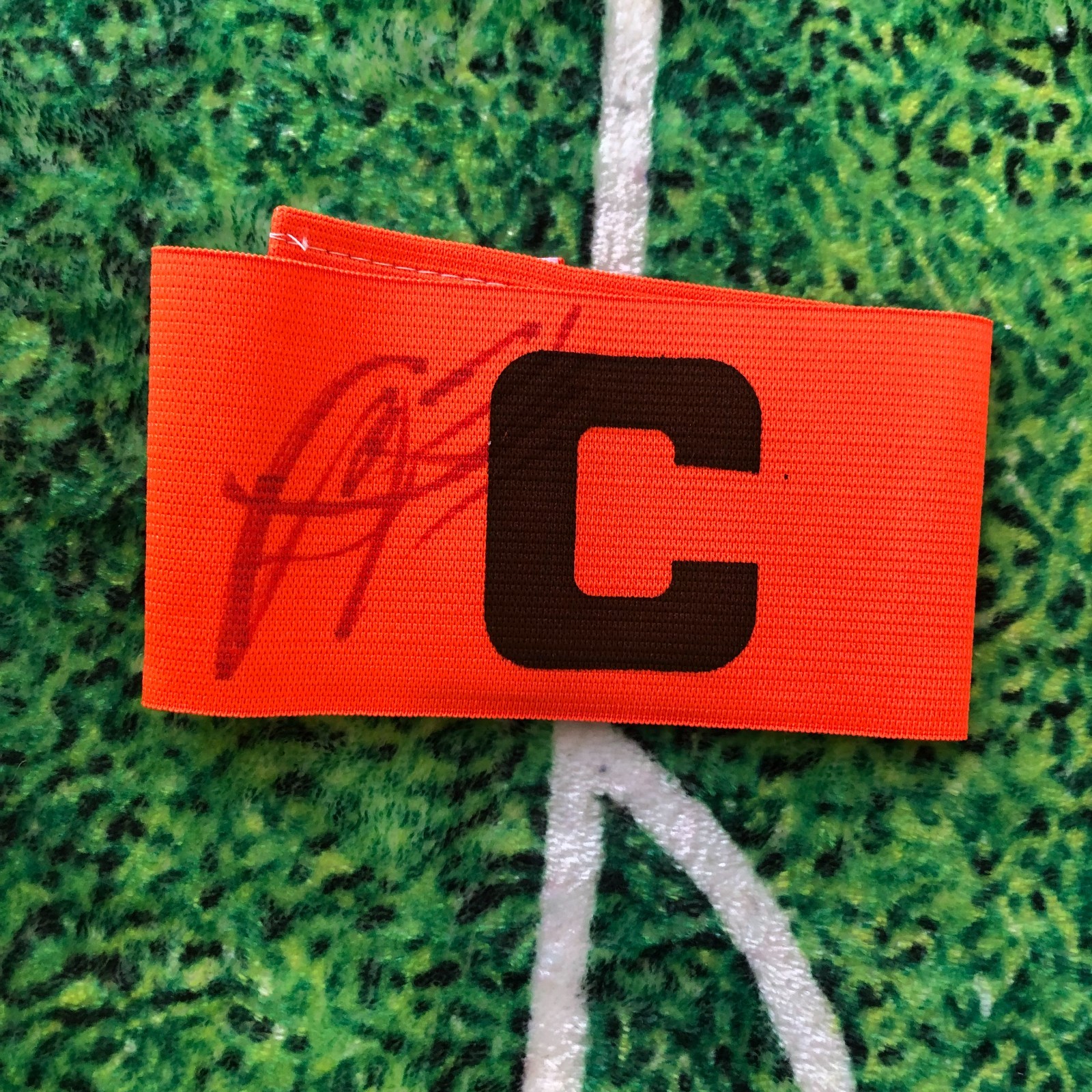 Ivan Toney Of England & Brentford Signed Captains Armband wCOA for sale on Ebay