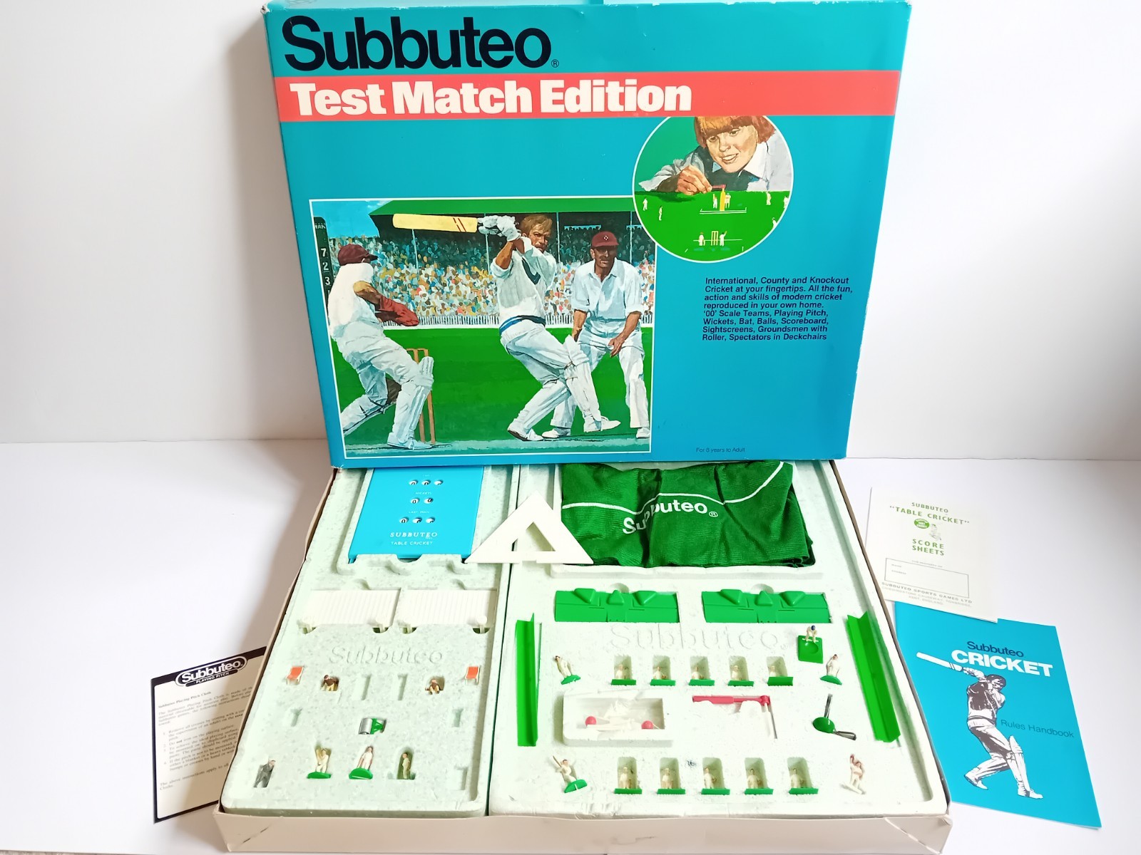 Subbuteo Test Match Edition Cricket Game *** In-complete Spares*** for sale on Ebay