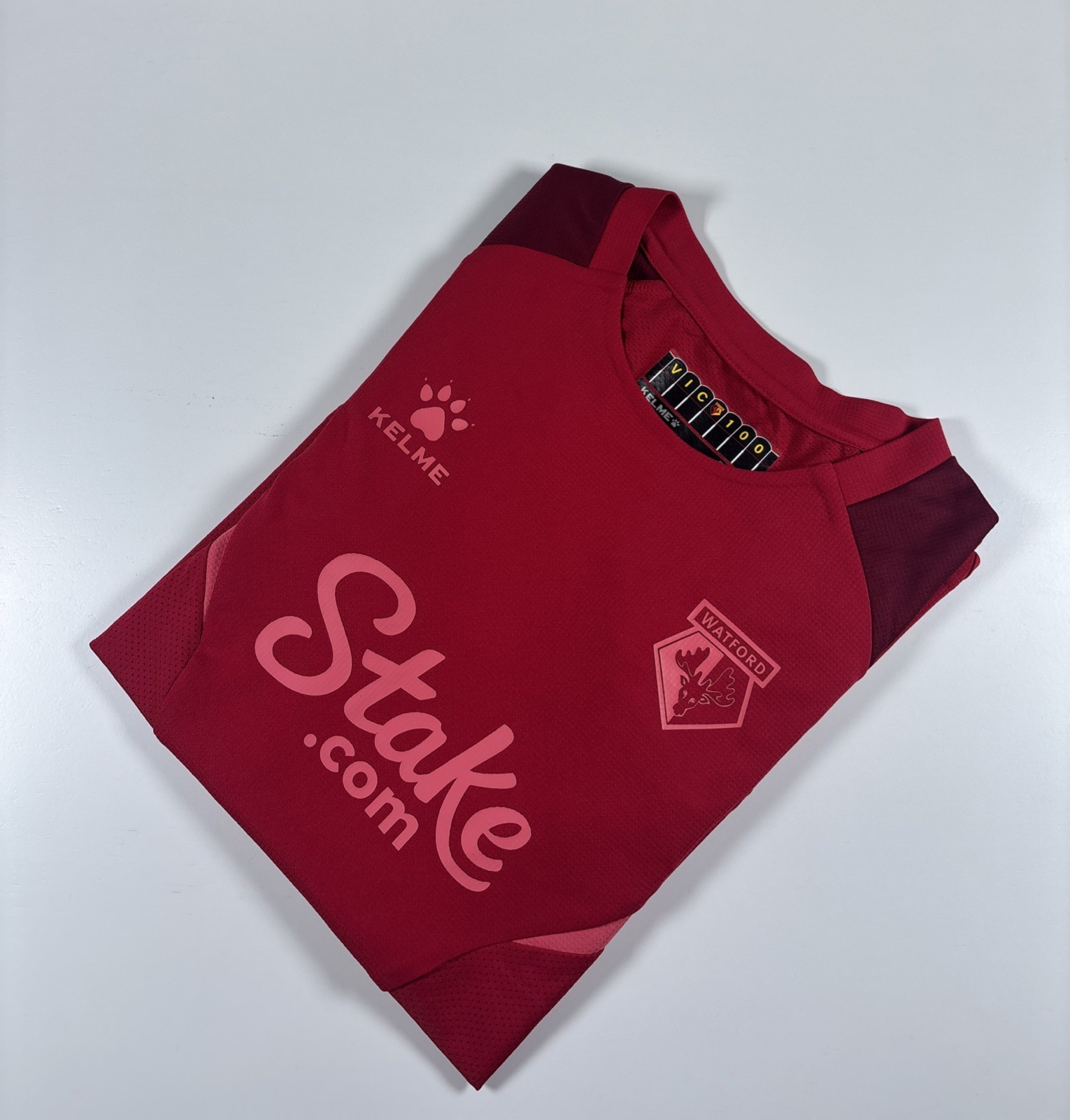 Authentic Kelme Watford 2022/23 Training Shirt. Size Small. for sale on Ebay