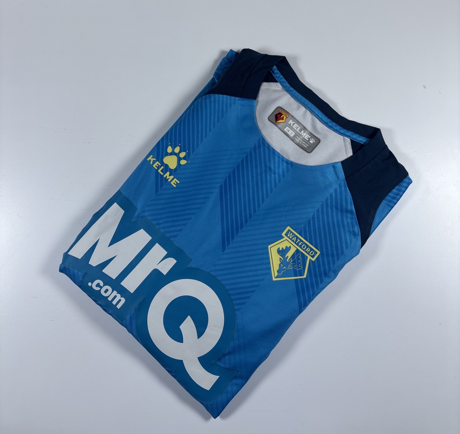 Authentic Kelme Watford 2023/24 Training Top. Size Small. for sale on Ebay