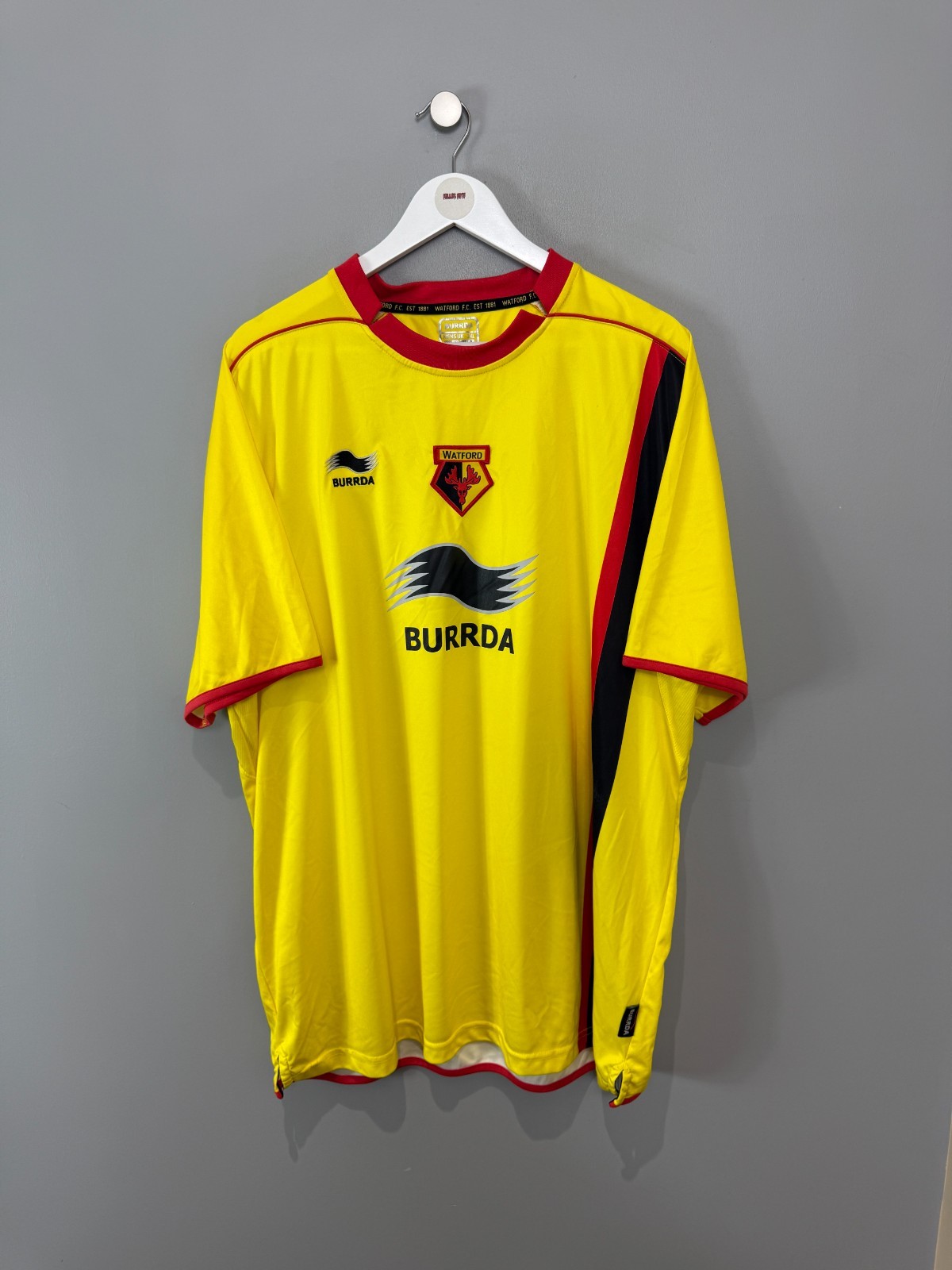 WATFORD 2010/11 HOME SHIRT (size XXL)  ORIGINAL VINTAGE FOOTBALL SHIRT for sale on Ebay