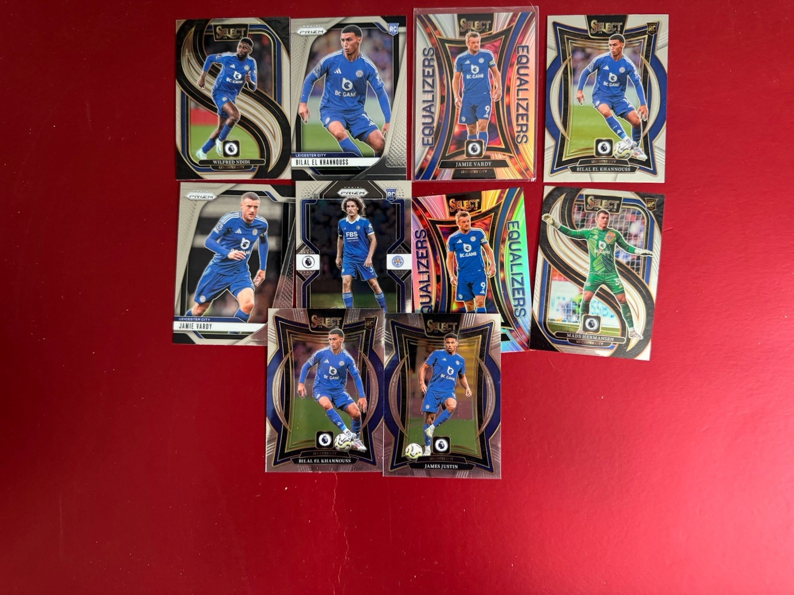 Leicester City Sports Trading Card Bundle for sale on Ebay