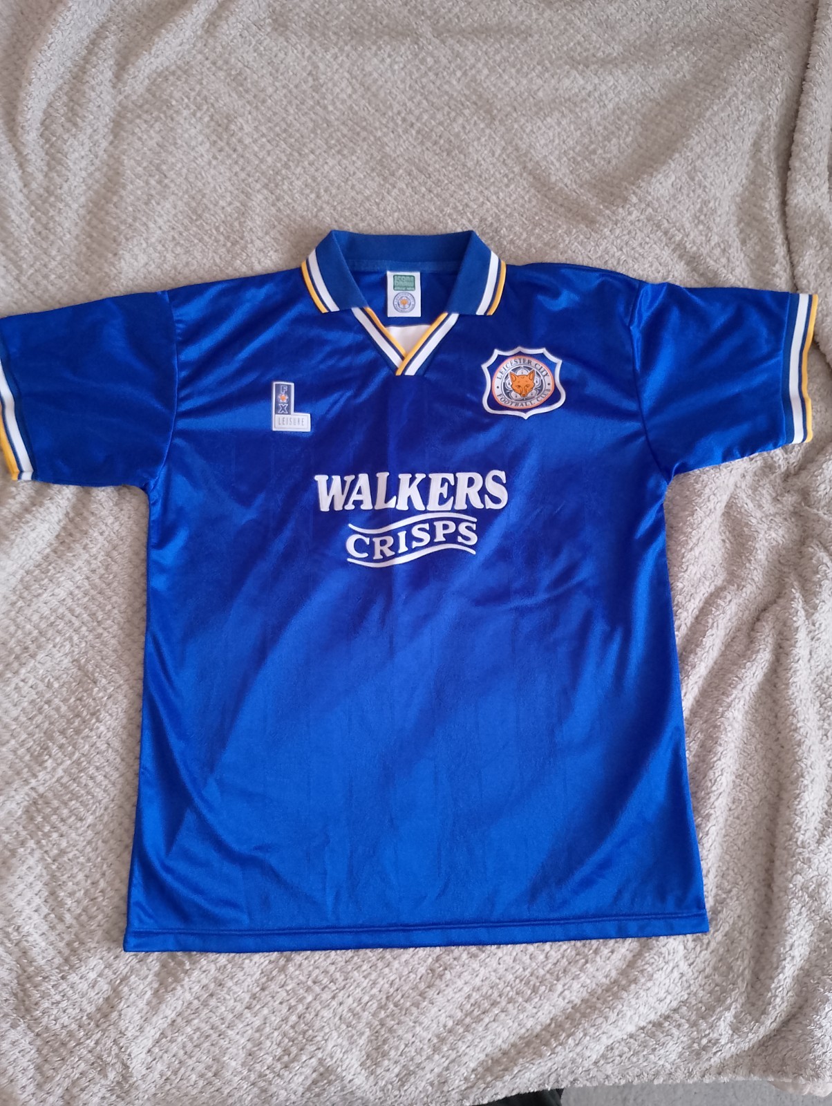 leicester city shirt xl 1995 for sale on Ebay